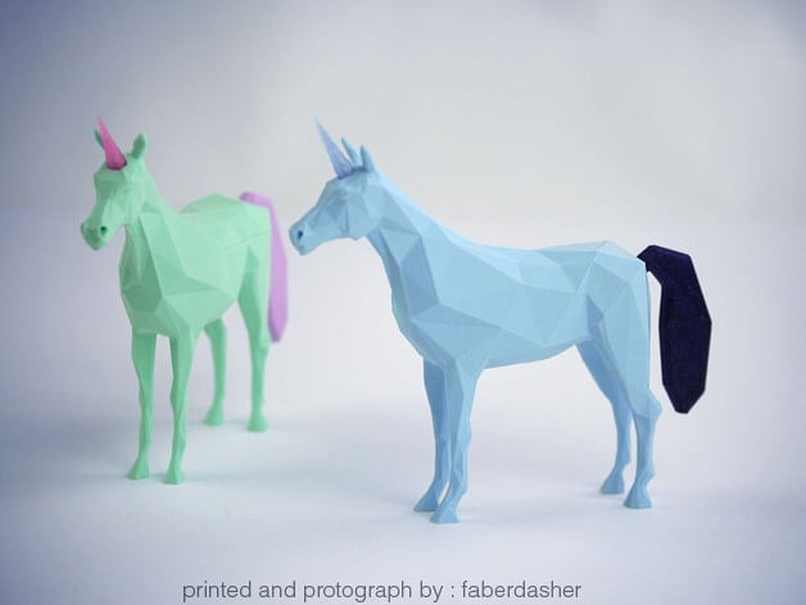 Low Poly Unicorn – 3D Baskı Modeli