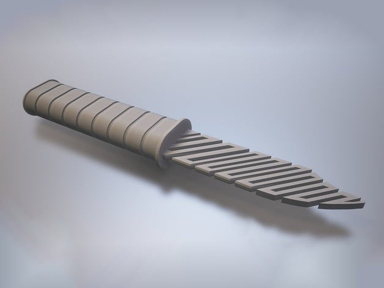 Flexible knife for airsoft use – 3D Baskı Modeli