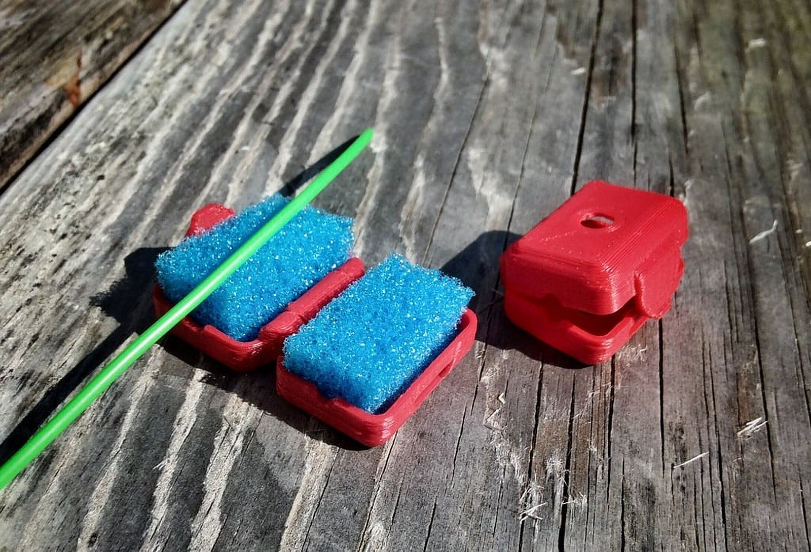 Snap-on Filament Filter/Oiler – 3D Baskı Modeli