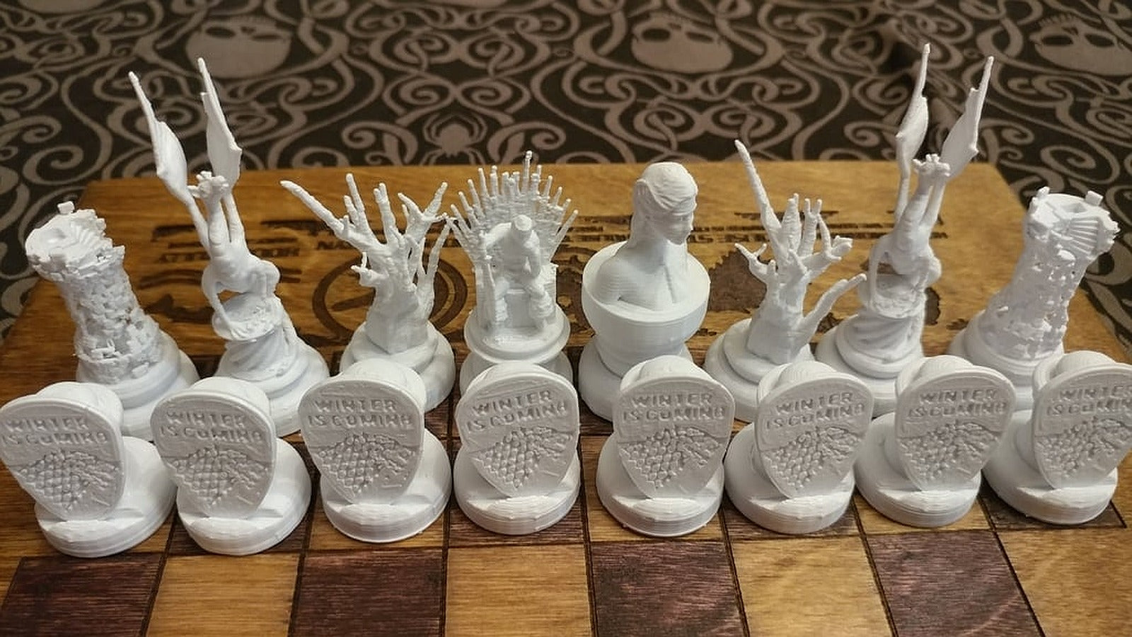 GoT inspired chess board – 3D Baskı Modeli