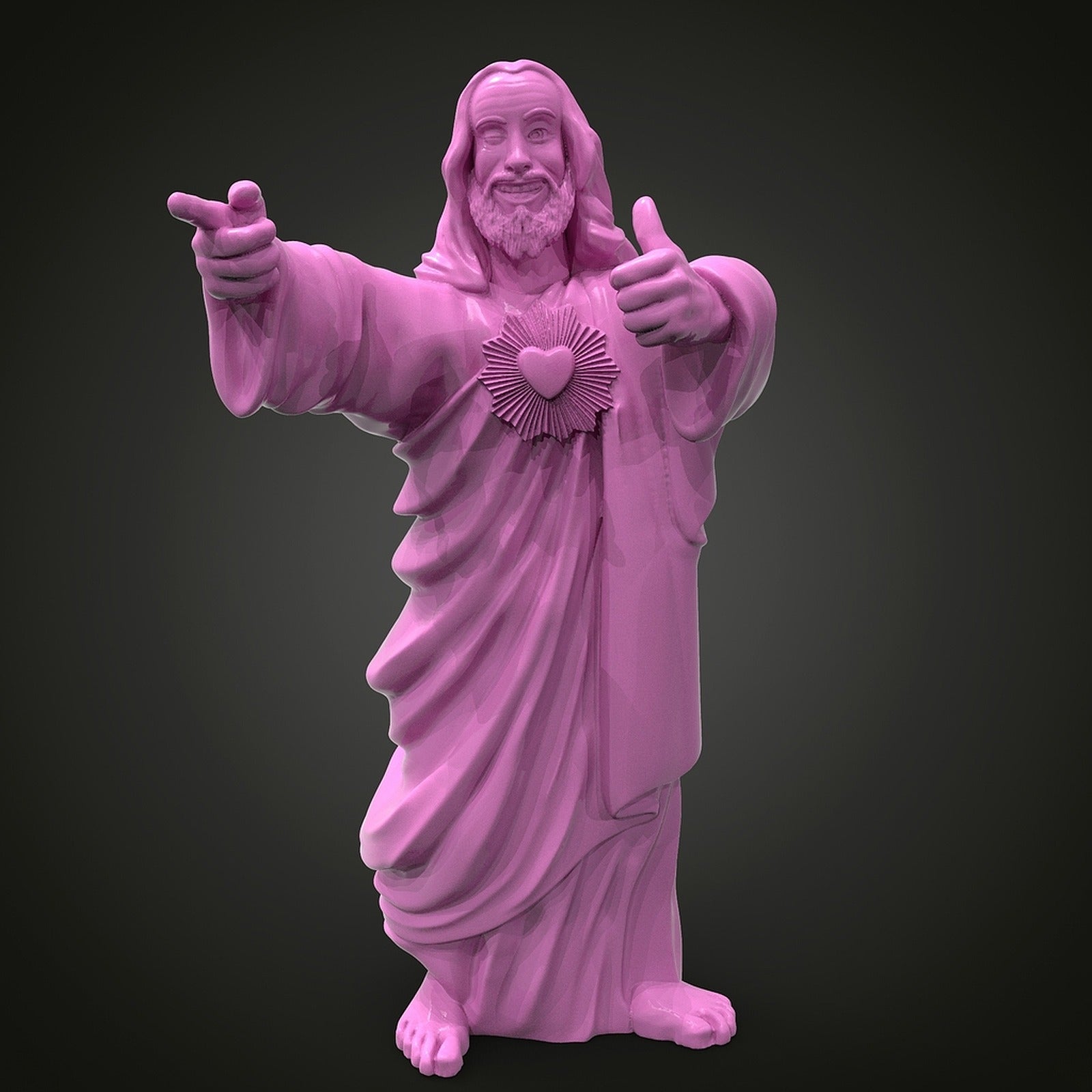 Jesus from Dogma – 3D Baskı Modeli
