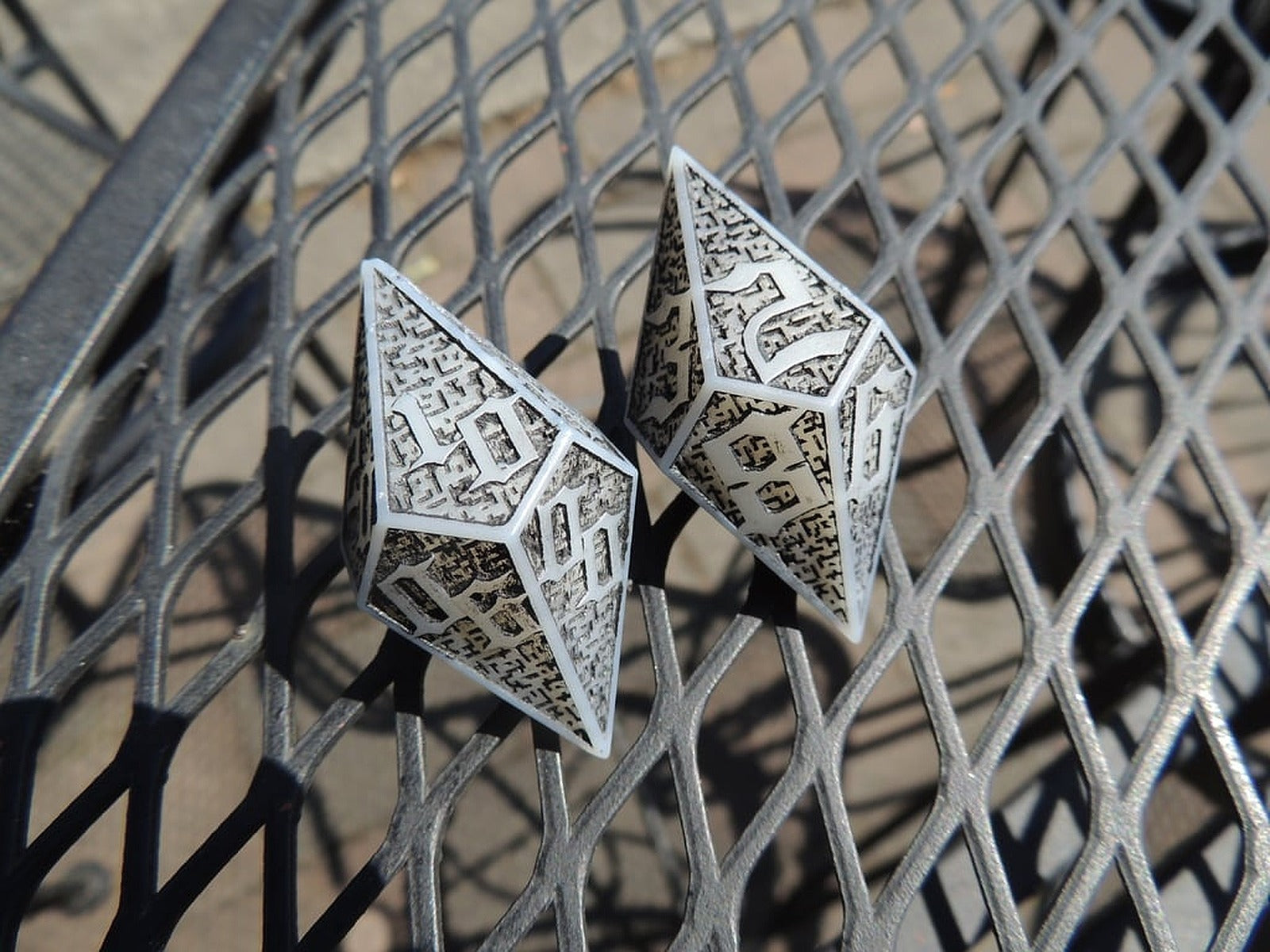 Hedron 10 Sided Dice - Life Counter – 3D Baskı Modeli