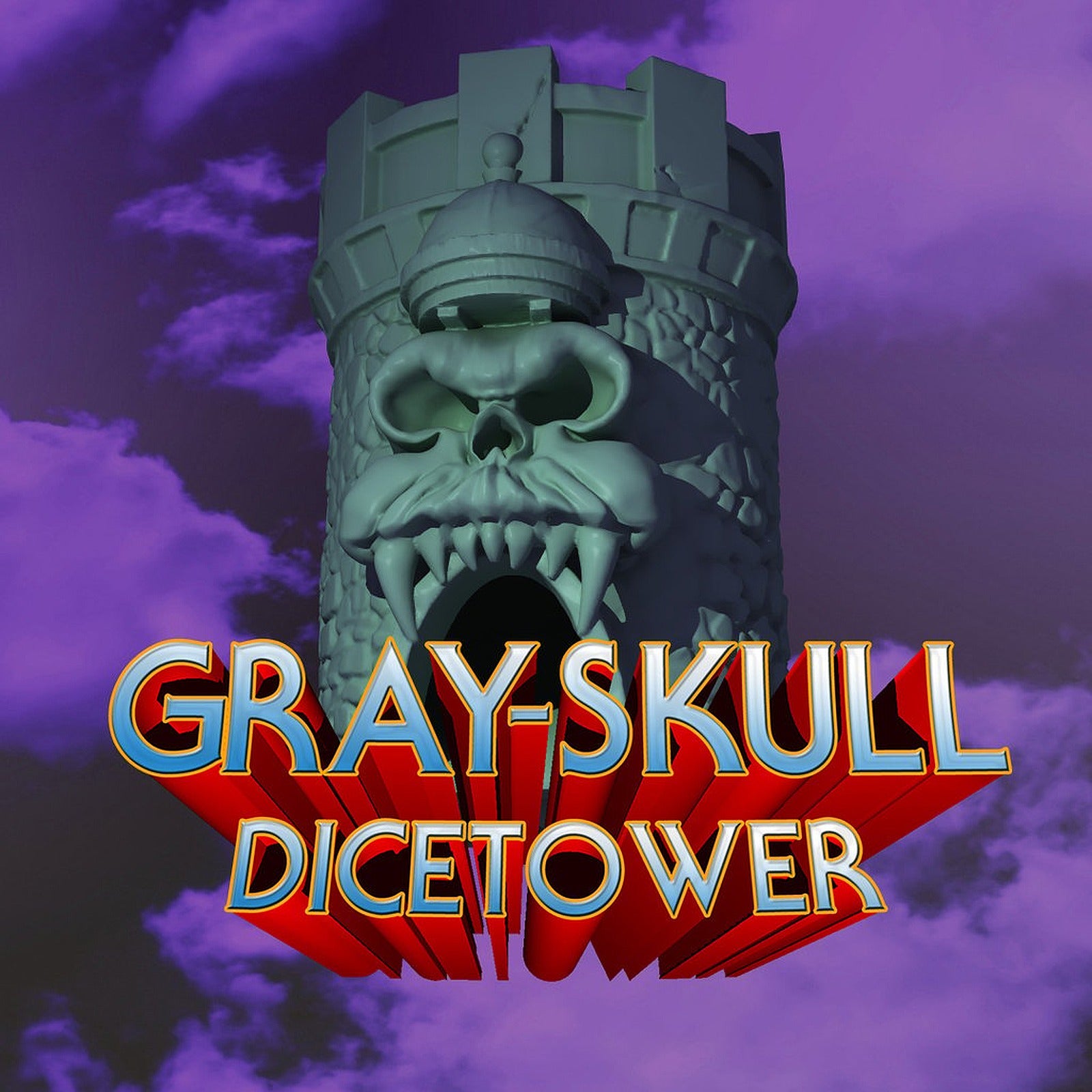 GraySkull Dice Tower - He-Man Inspired – 3D Baskı Modeli