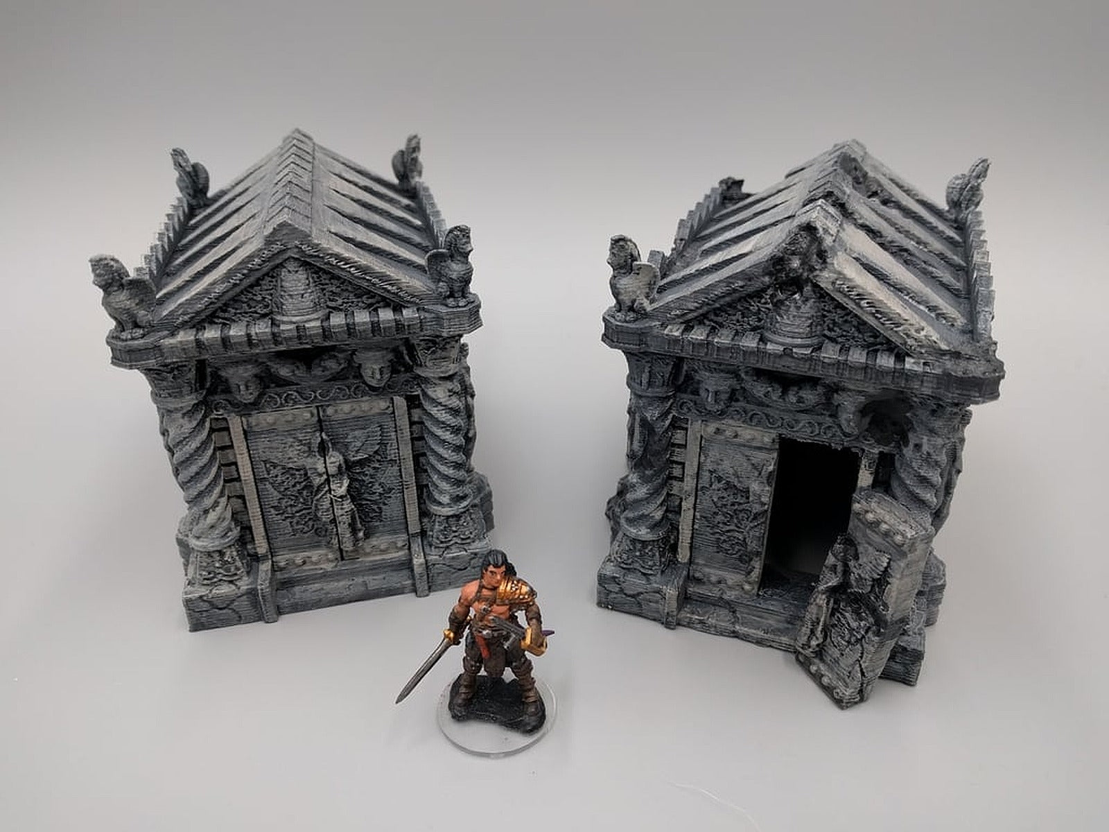 Tomb (Ruined and Intact) - 28mm gaming – 3D Baskı Modeli