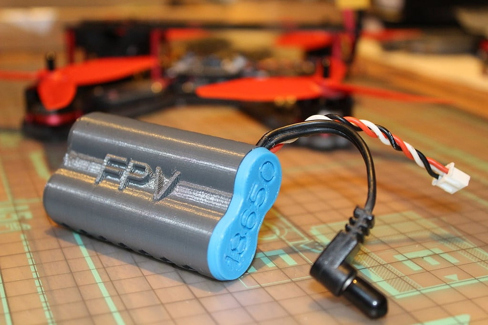 Fatshark 18650 FPV battery kılıf – 3D Baskı Modeli