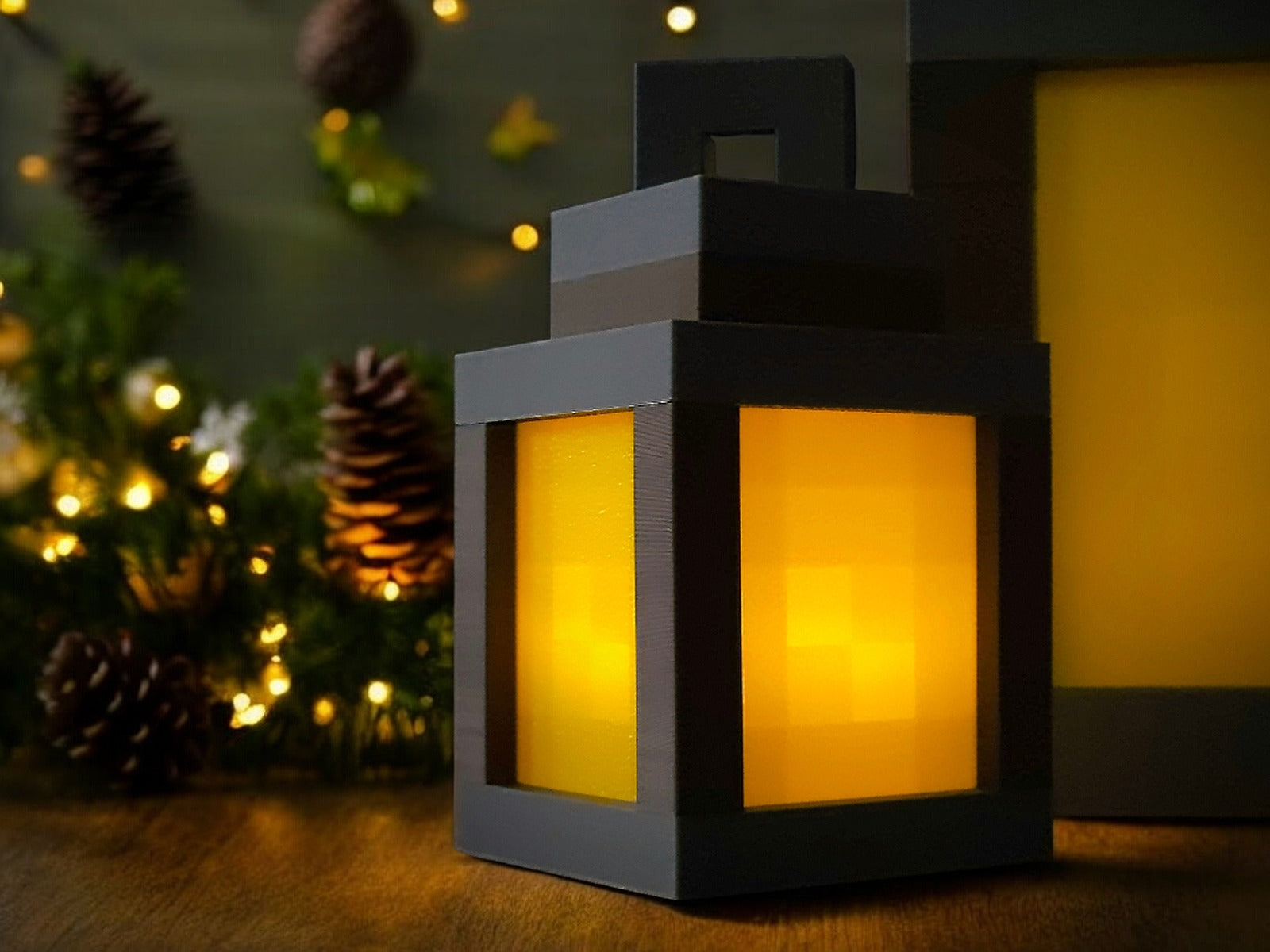 Minecraft Mini Lantern – 3D Baskı Modeli