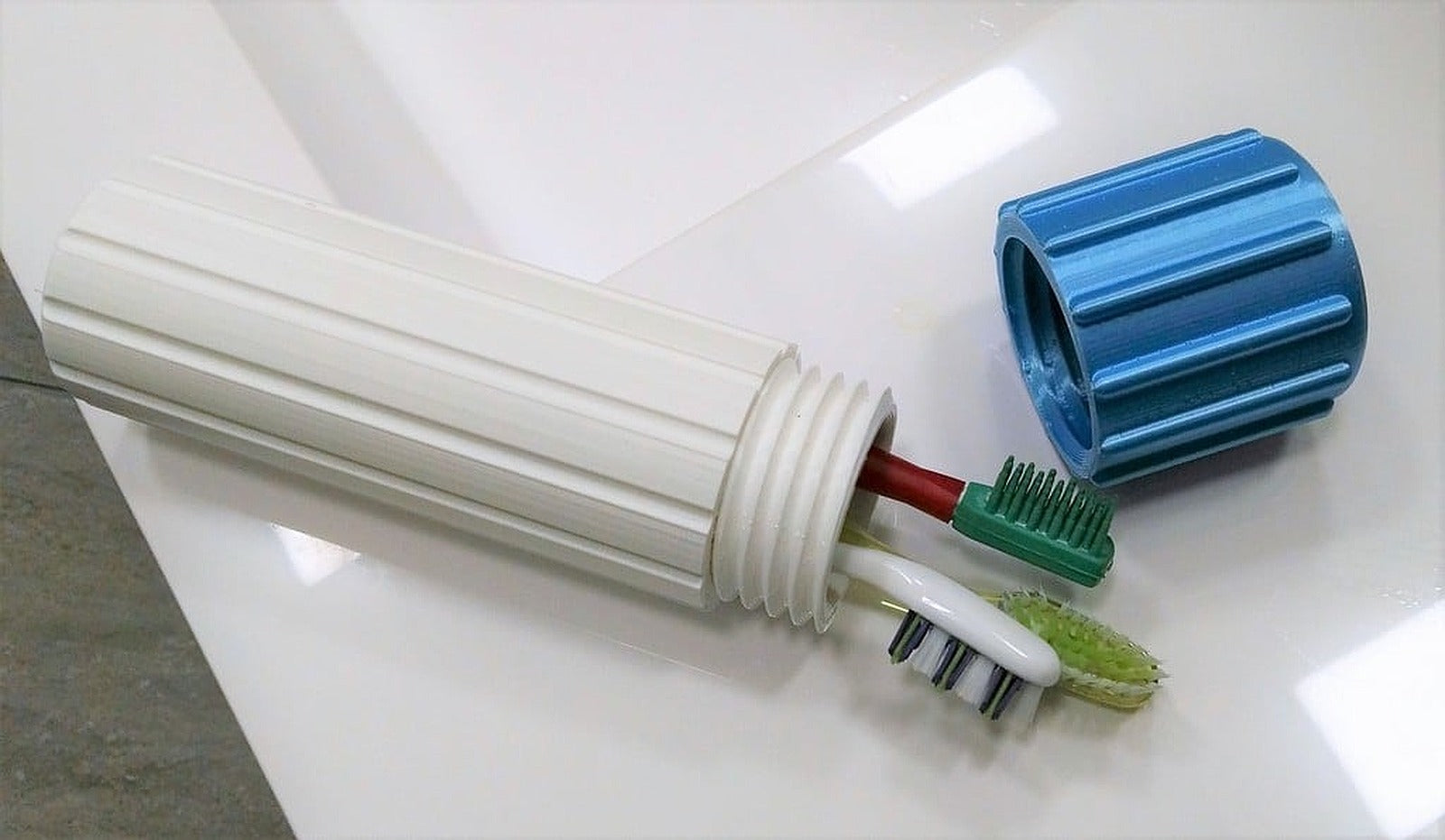 Toothbrush Travel kutu/düzenleyici V2.0 – 3D Baskı Modeli