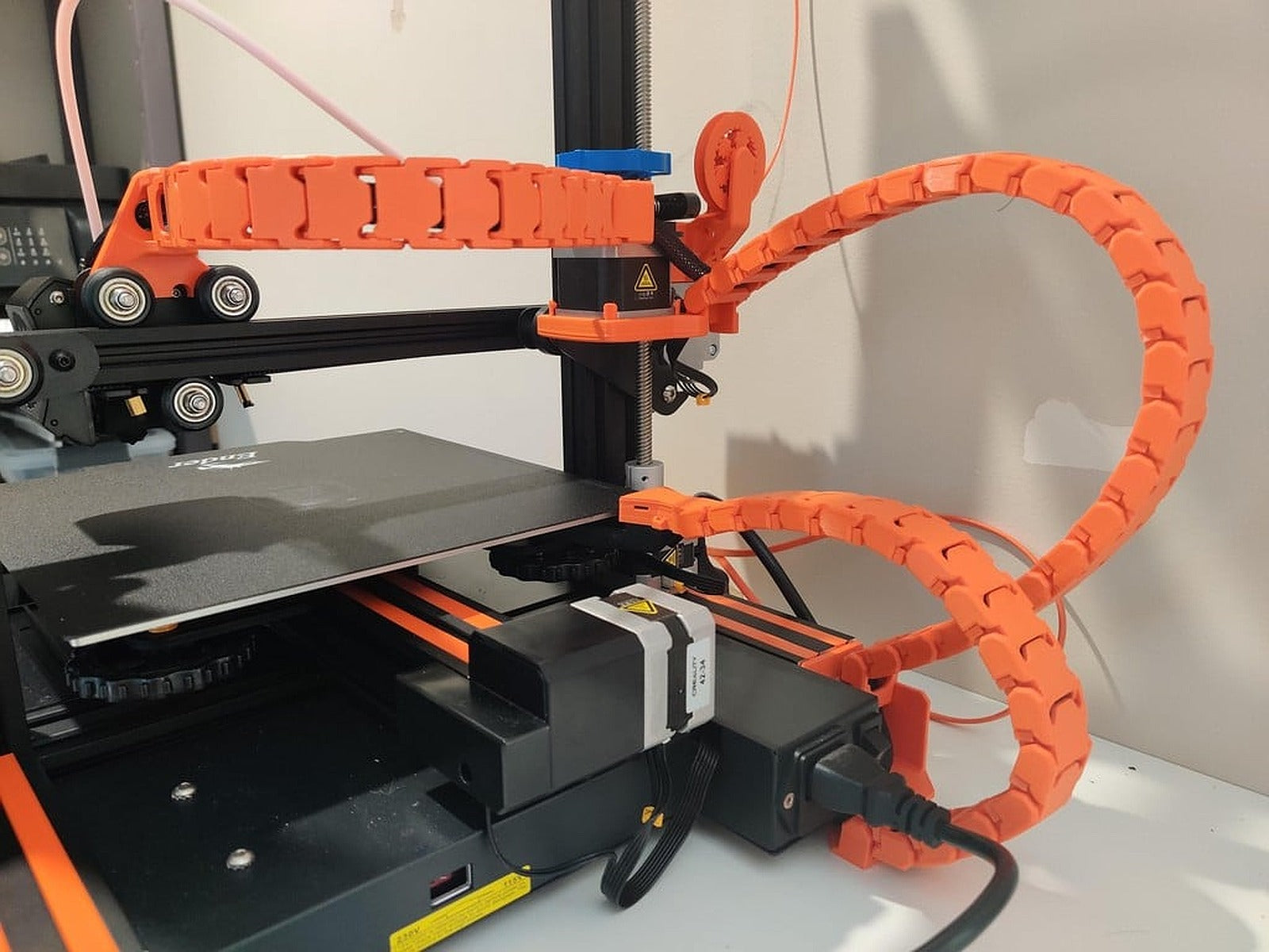 Cable chains and connectors for Ender3 V2 - full set – 3D Baskı Modeli