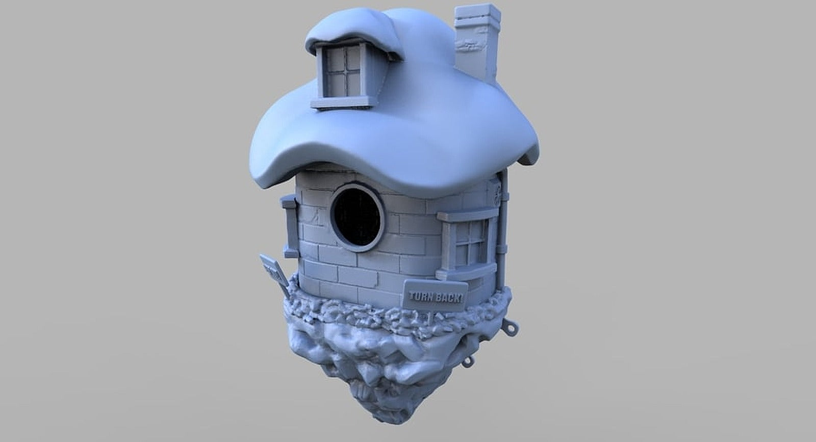 Dwarf Birdhouse – 3D Baskı Modeli