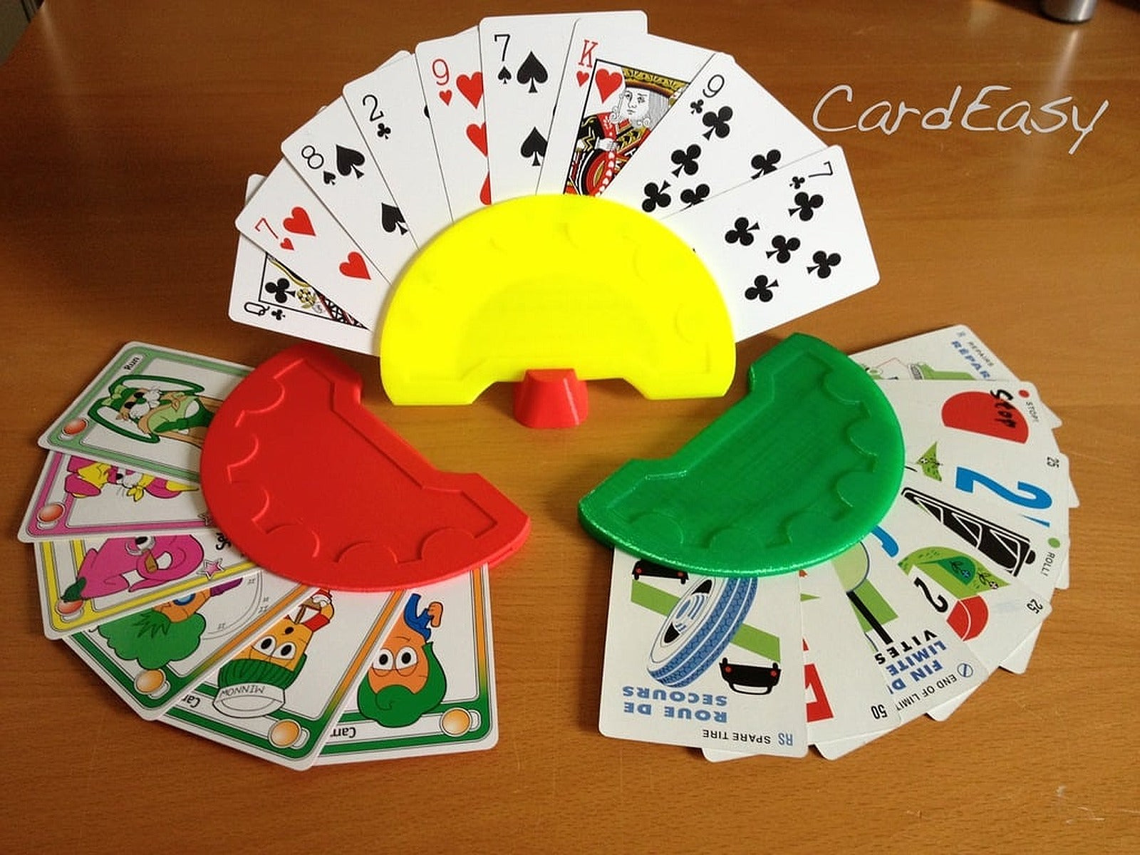 CardEasy - Printable Playing Card stand – 3D Baskı Modeli