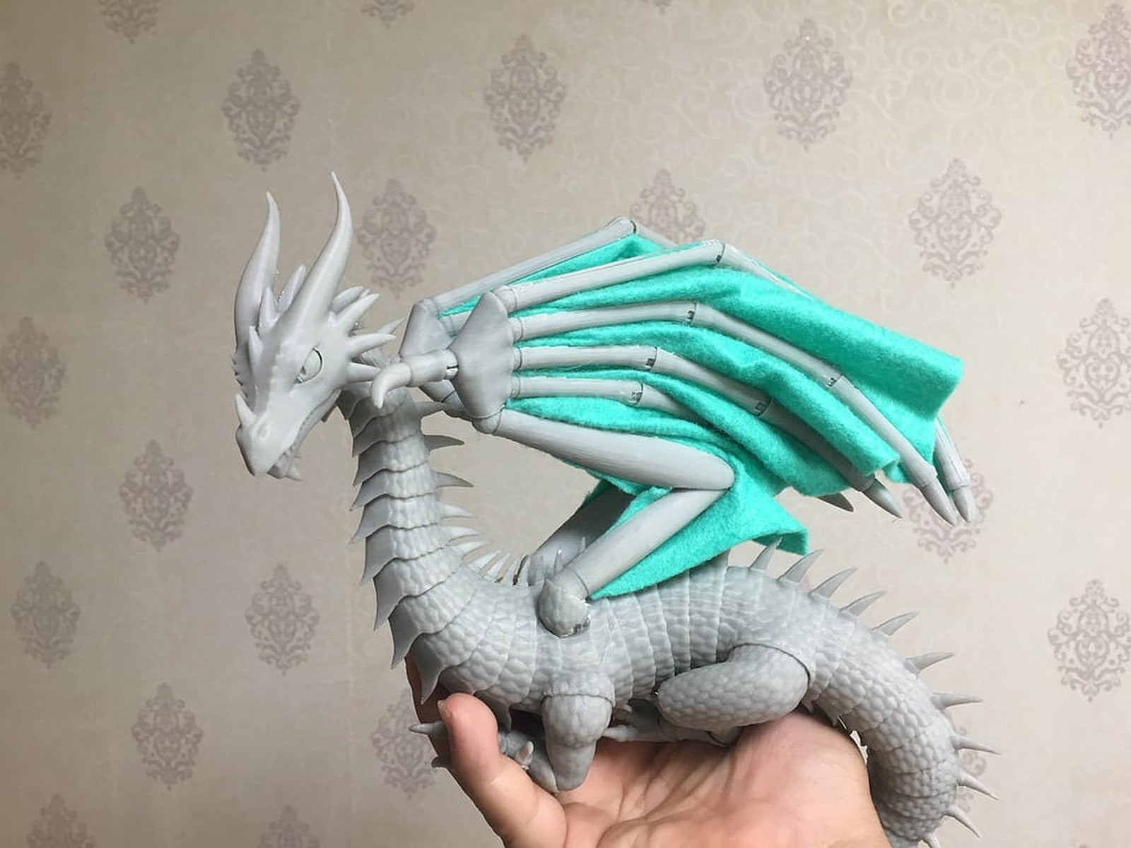 Articulated Dragon Seven point five And Nine – 3D Baskı Modeli