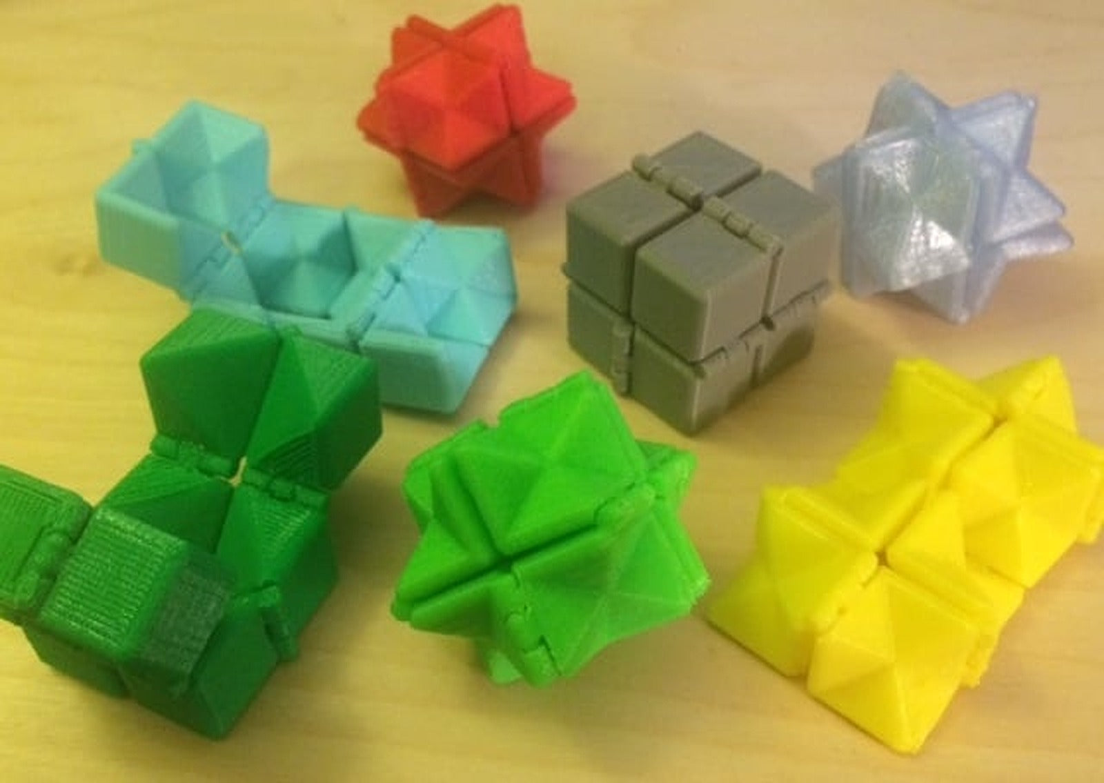 Fidget Star – 3D Baskı Modeli