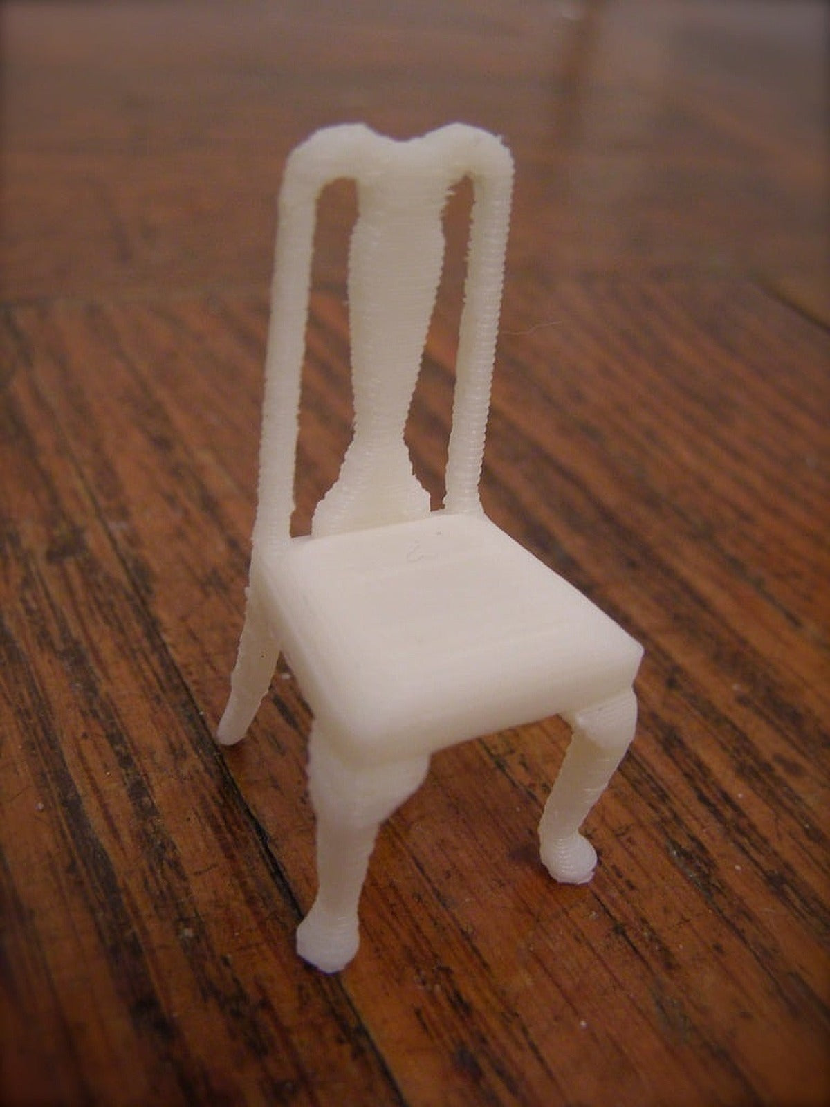 Miniature Queen Anne Chair – 3D Baskı Modeli