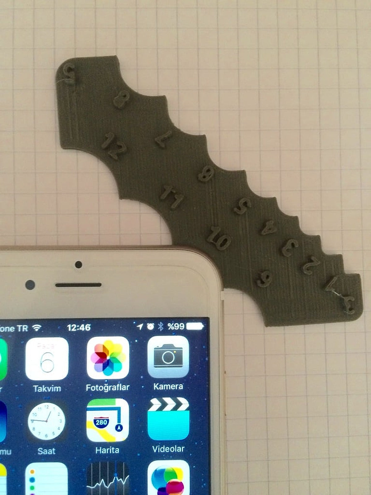 Fillet Gauge – 3D Baskı Modeli