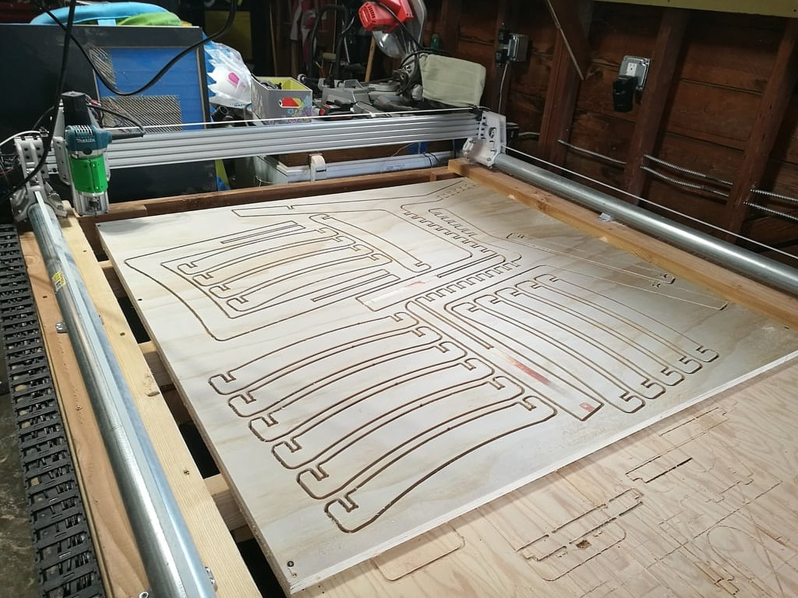Plastic Monstrosity -- The 3D Printed CNC for 4x8' Plywood – 3D Baskı Modeli