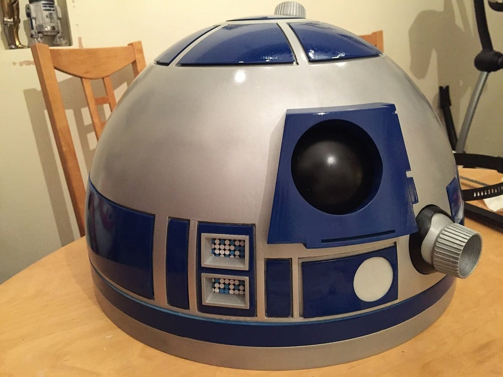 Droid Dome - R2D2 - DO NOT USE - Obsolete and unsupported (7 years old): Please read the summary for the latest design. – 3D Baskı Modeli