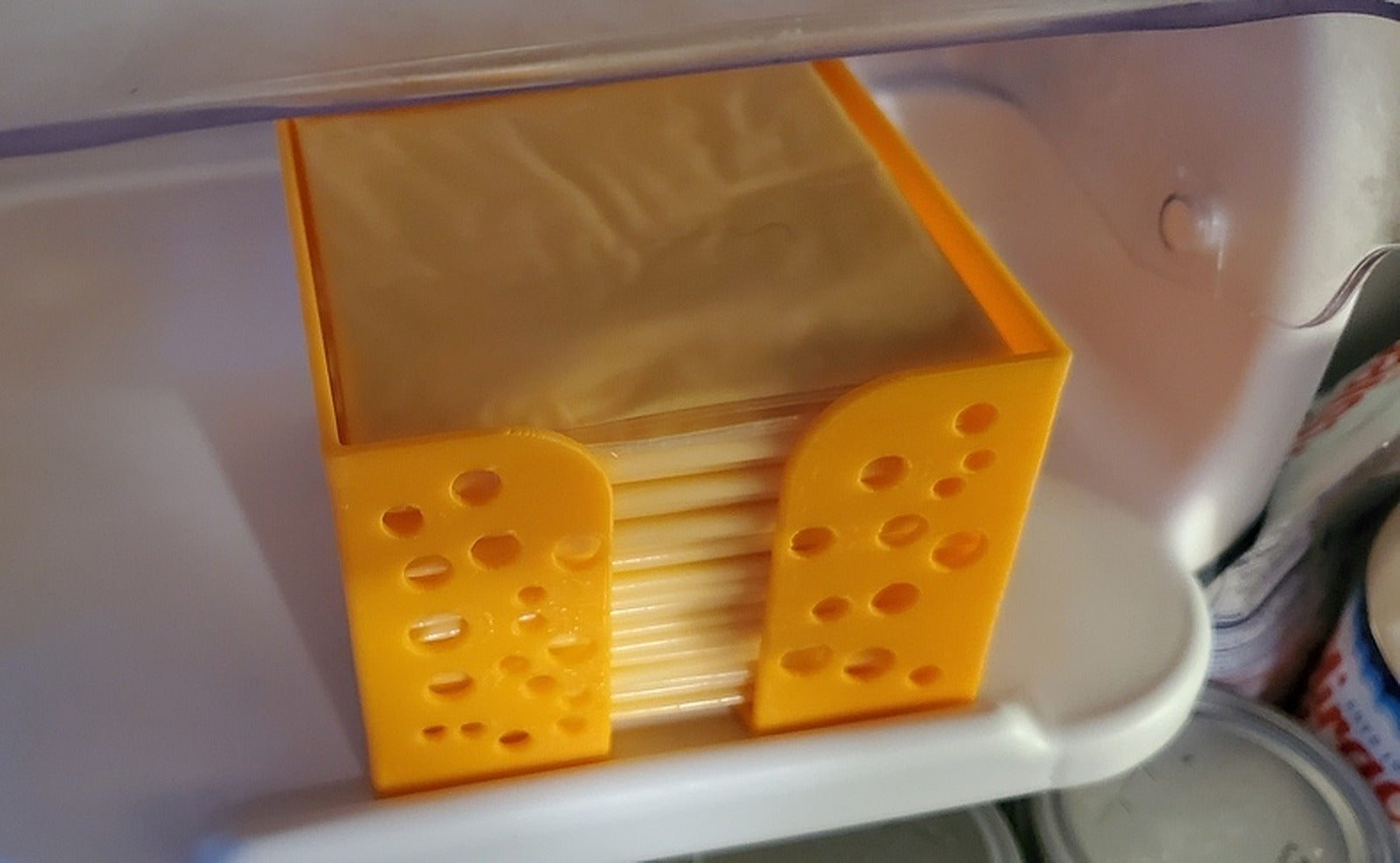 Cheese Singles Tray – 3D Baskı Modeli