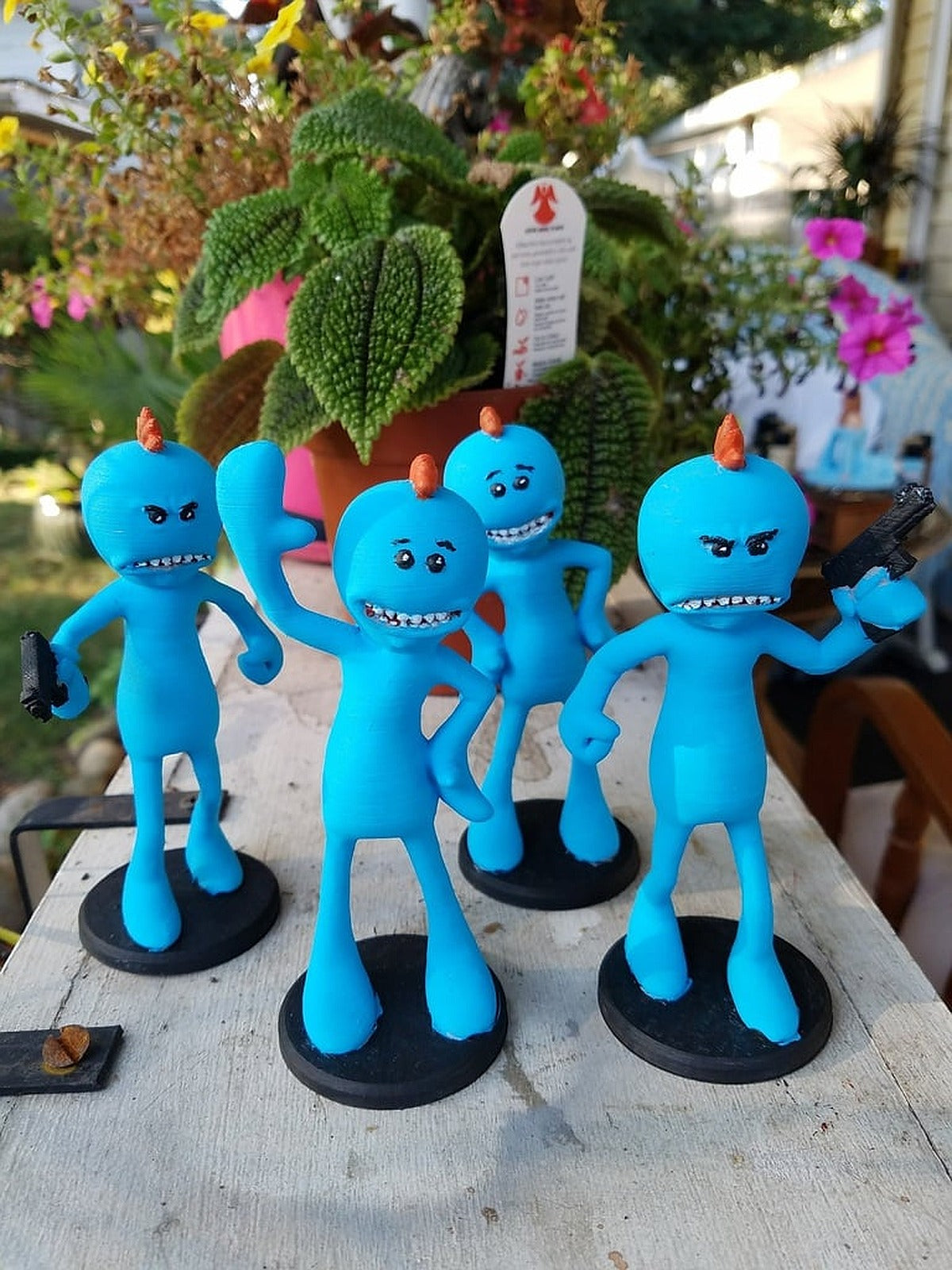 Rick and Morty assortment of Mr. Meeseeks – 3D Baskı Modeli