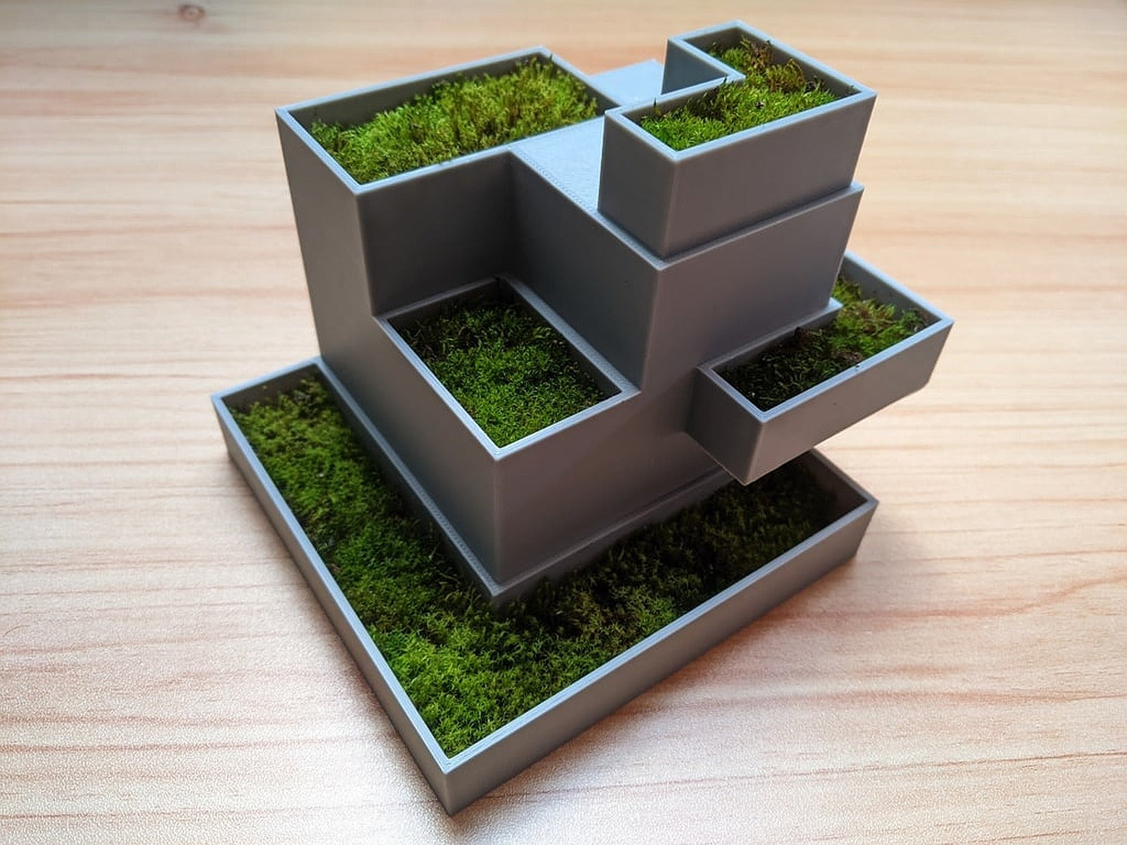 Cubic moss saksı – 3D Baskı Modeli
