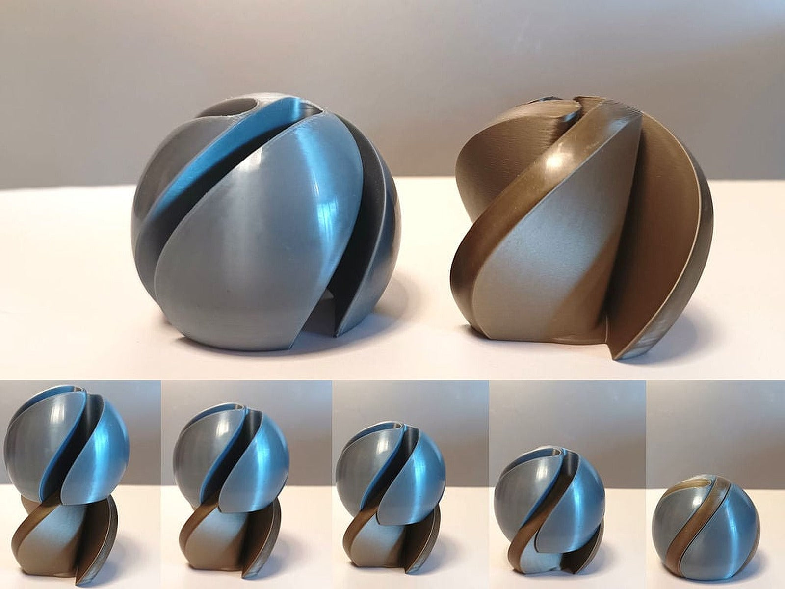 Fidget Vortex Sphere – 3D Baskı Modeli