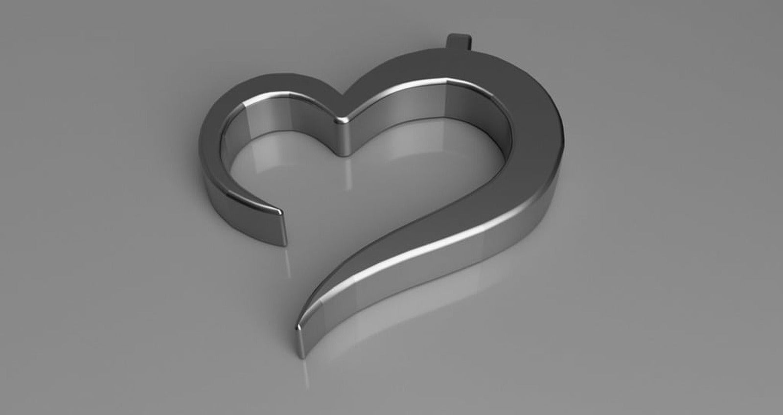 Heart pendant – 3D Baskı Modeli