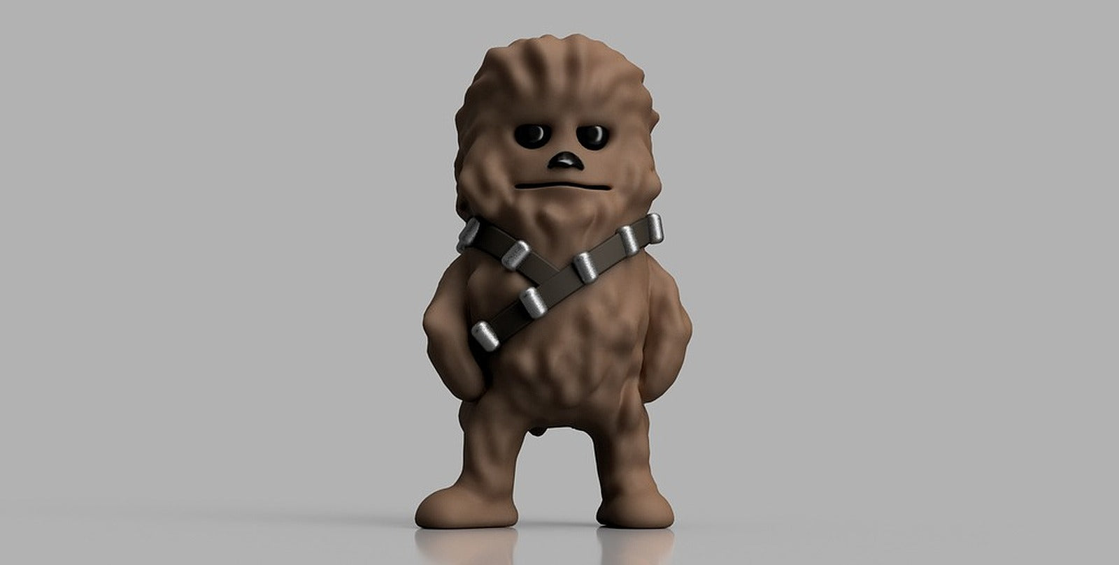 Mini Chewbacca - Star Wars – 3D Baskı Modeli