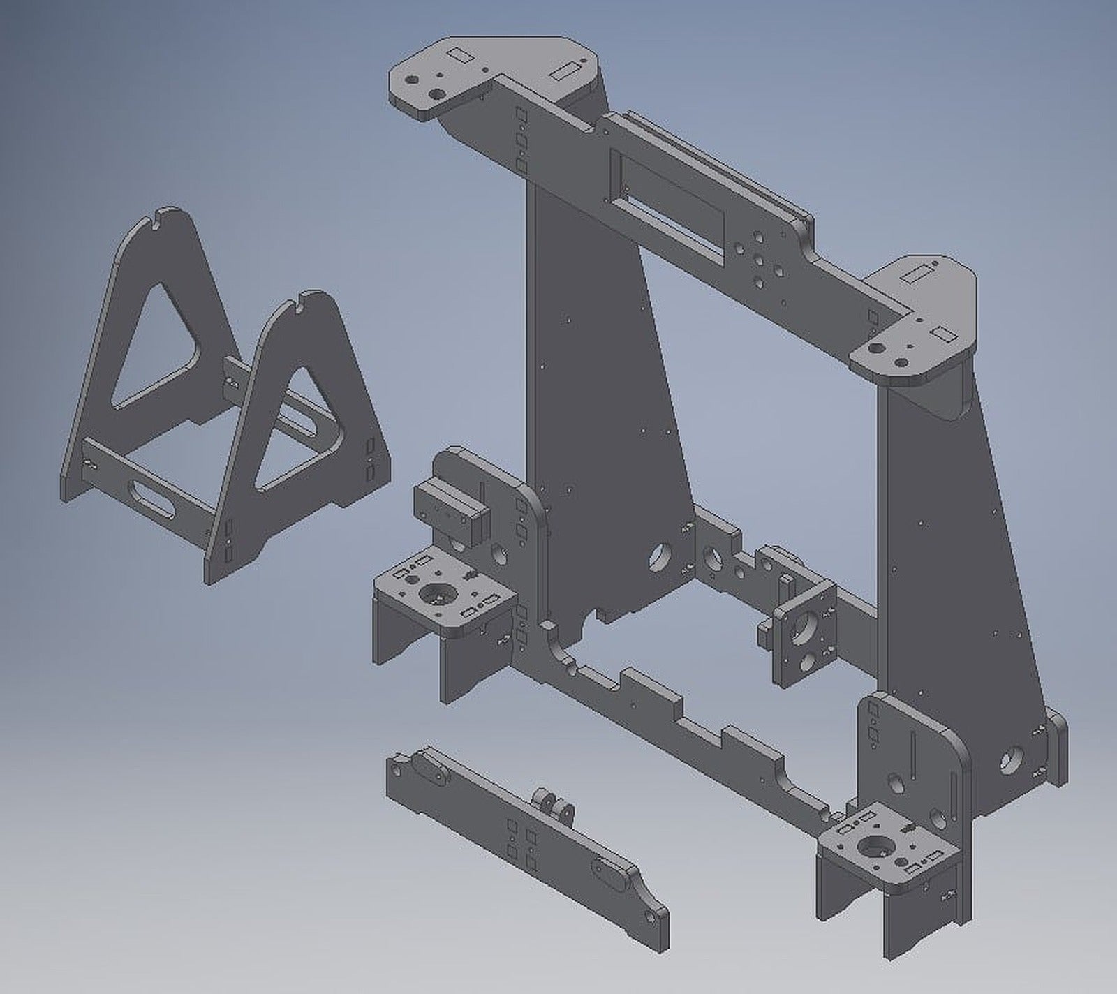 Anet A8 acryl frame – 3D Baskı Modeli