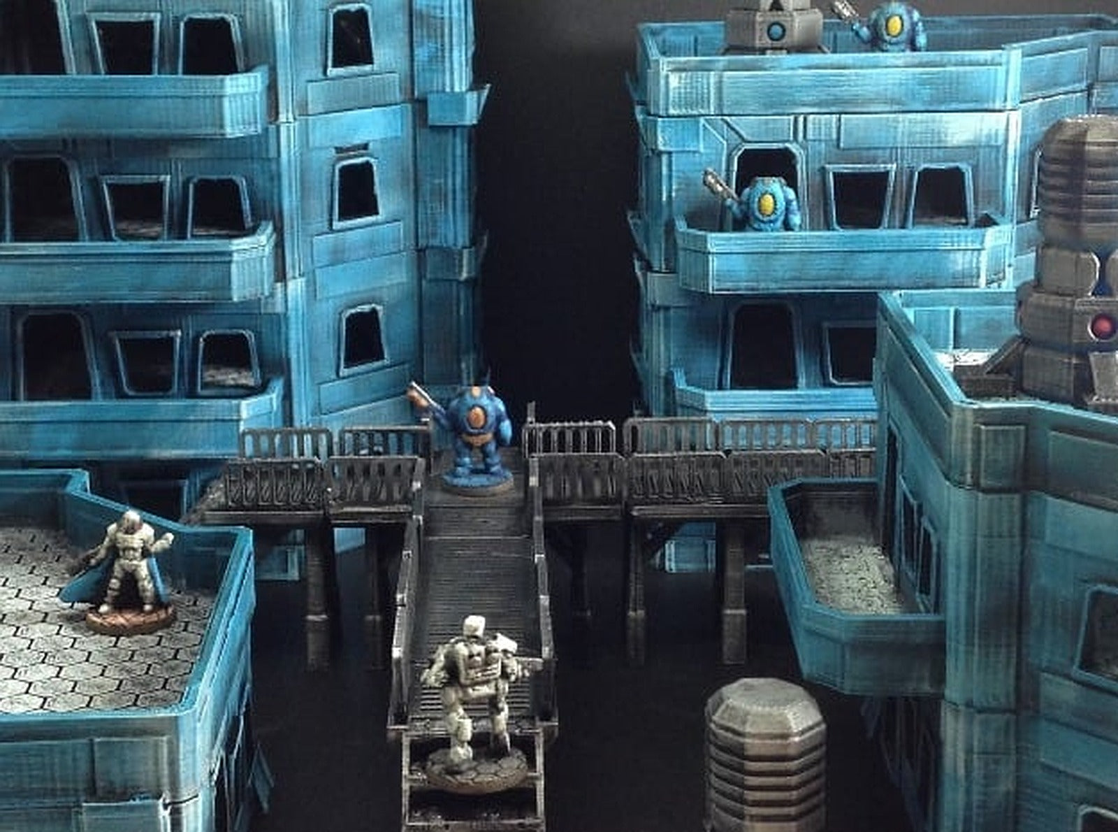 Modular Scifi Habs (15mm scale) – 3D Baskı Modeli