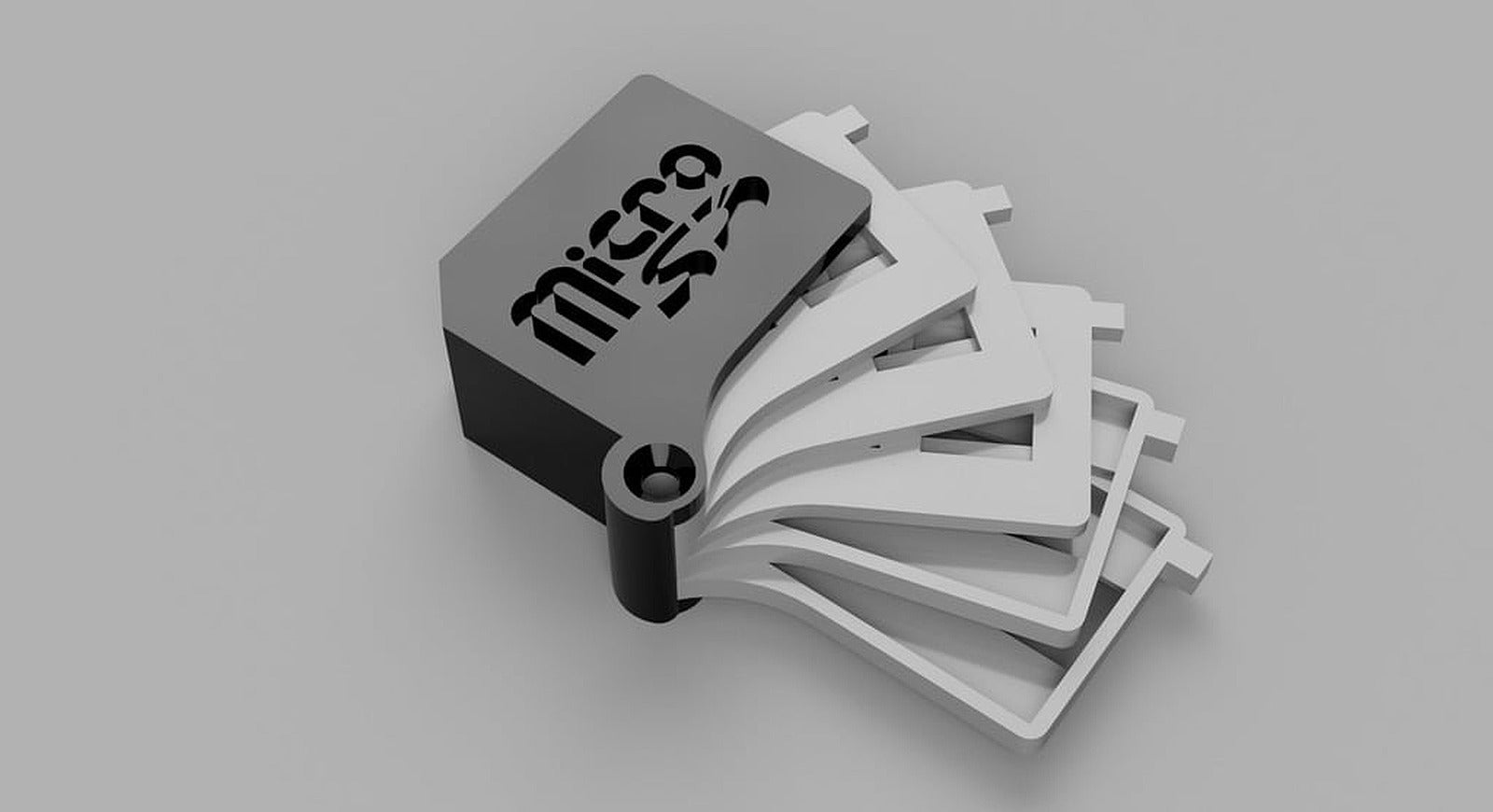 Boite Micro SD – 3D Baskı Modeli