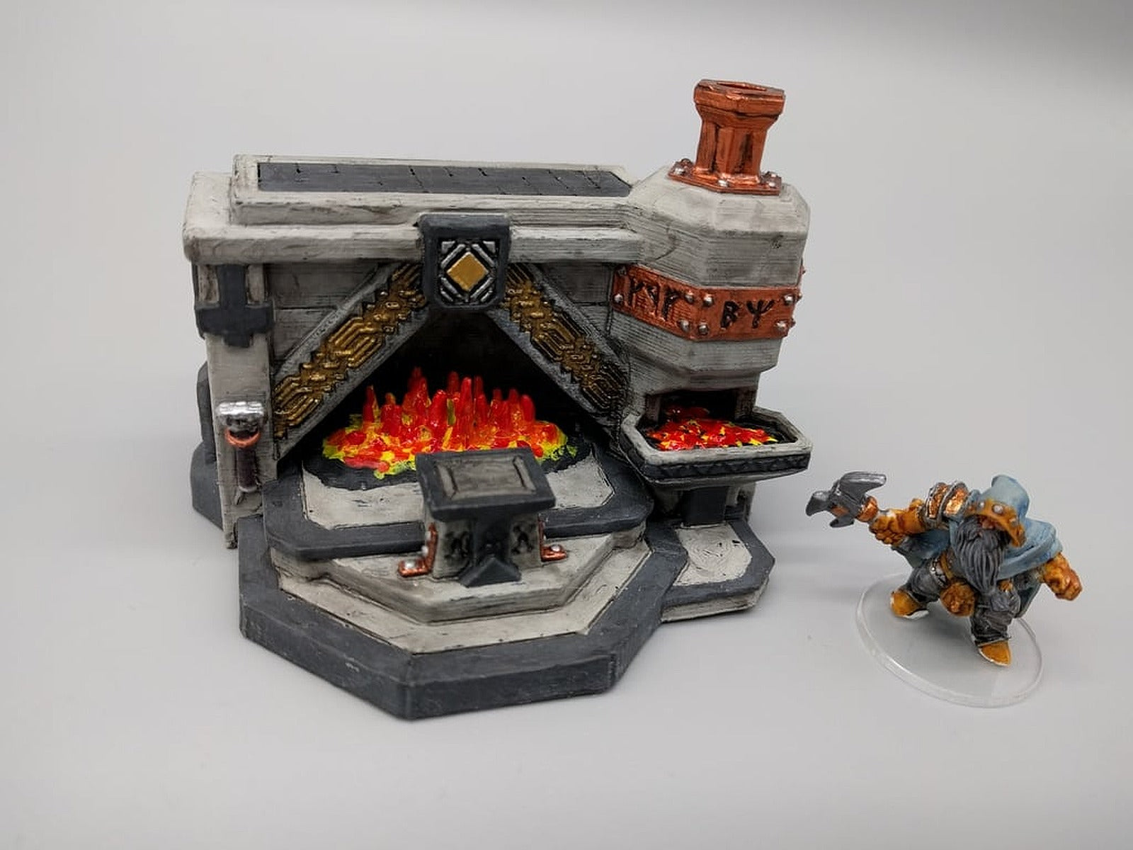 OpenForge - Dwarven RuneForge – 3D Baskı Modeli