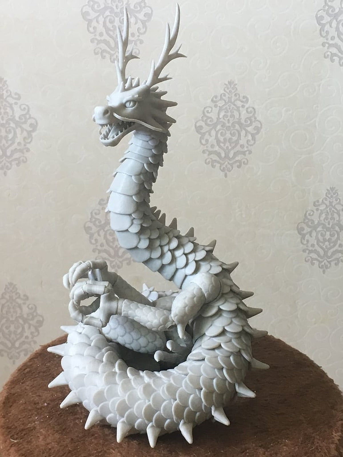 Lung Oriental Articulated Dragon – 3D Baskı Modeli