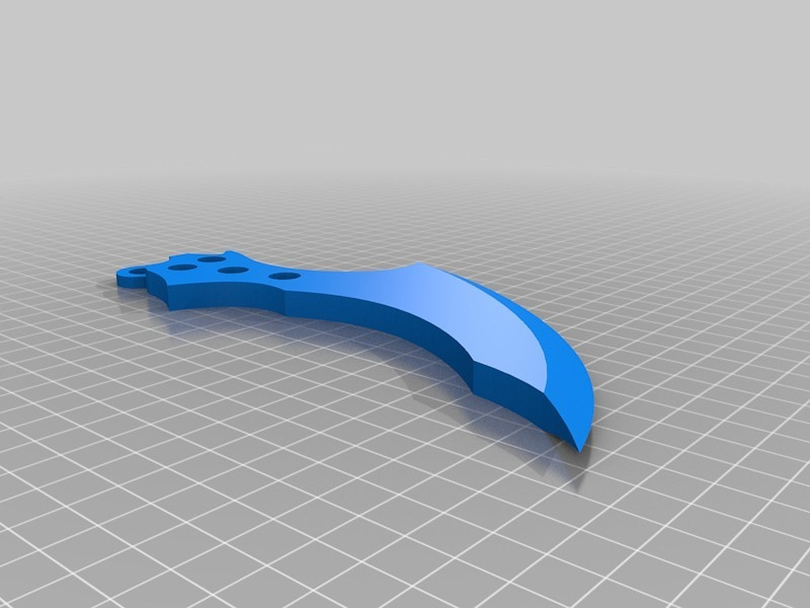 Folding Batarang (Batman: Arkham Series) – 3D Baskı Modeli