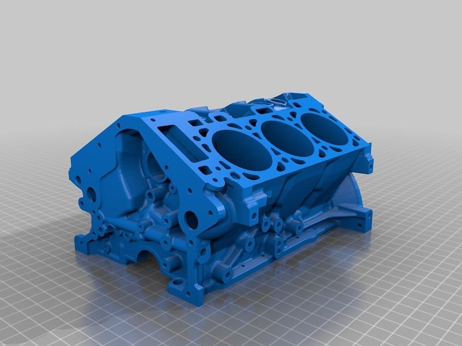 Ford Engine Block – 3D Baskı Modeli