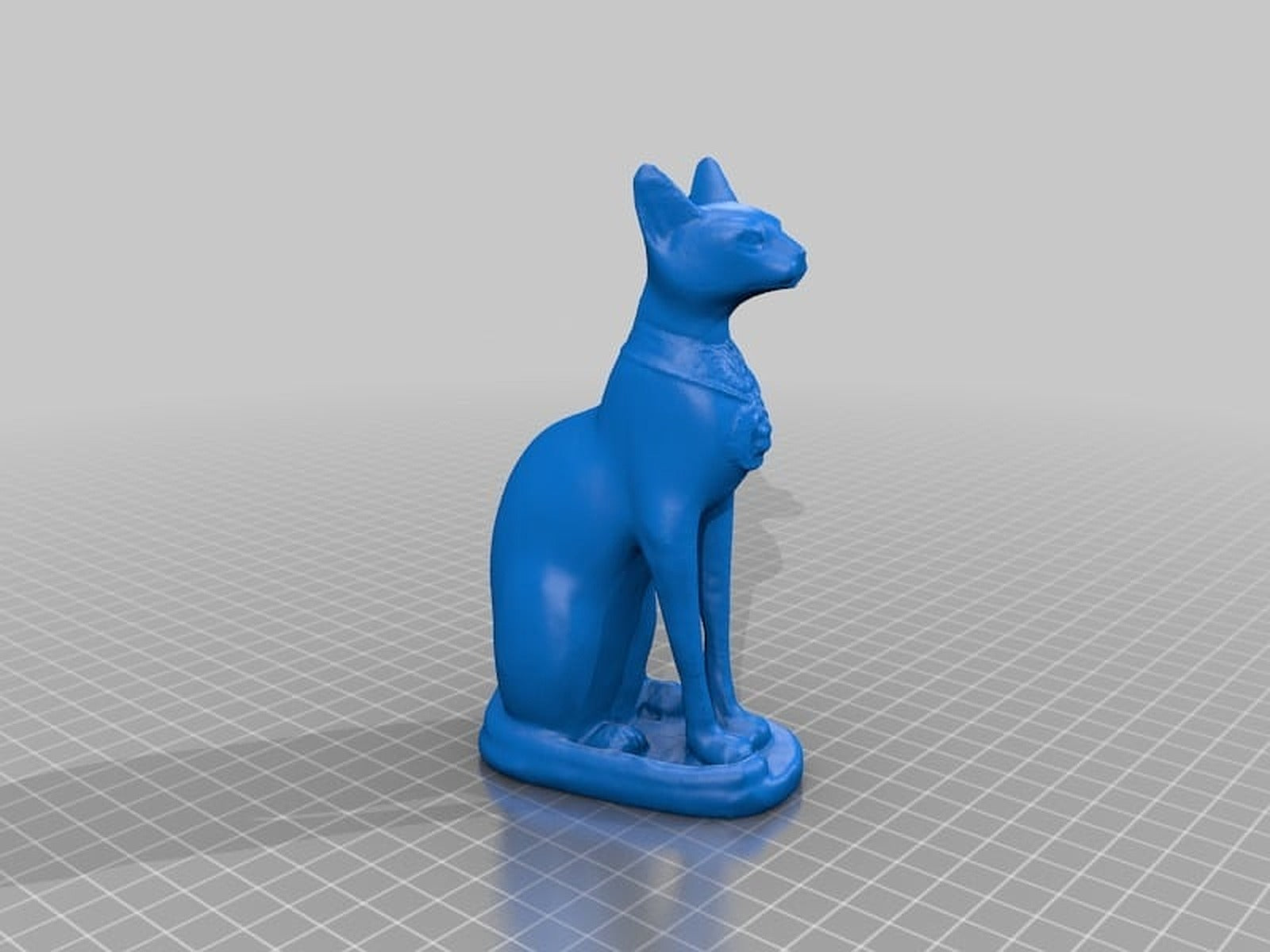 Egyptian Cat figür – 3D Baskı Modeli