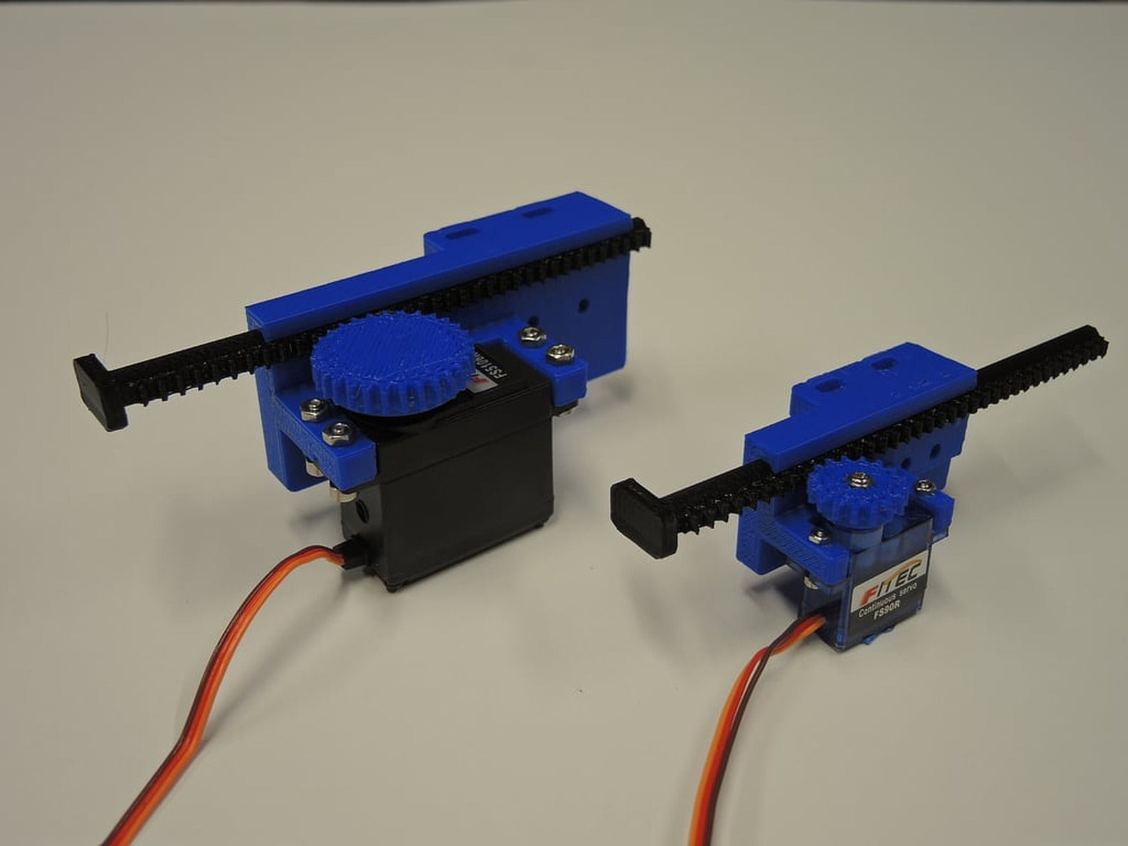 Linear Servo Actuators – 3D Baskı Modeli