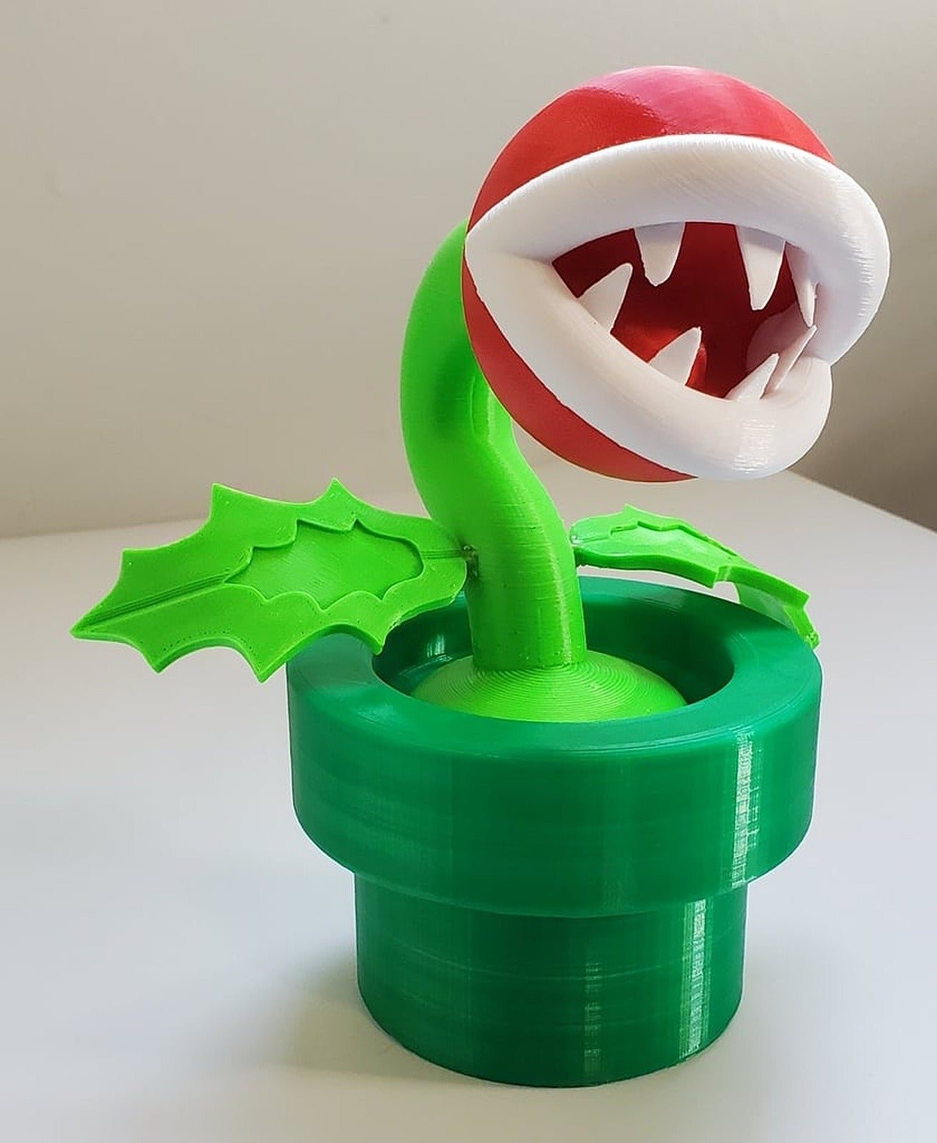 Piranha Plant (Mario) – 3D Baskı Modeli