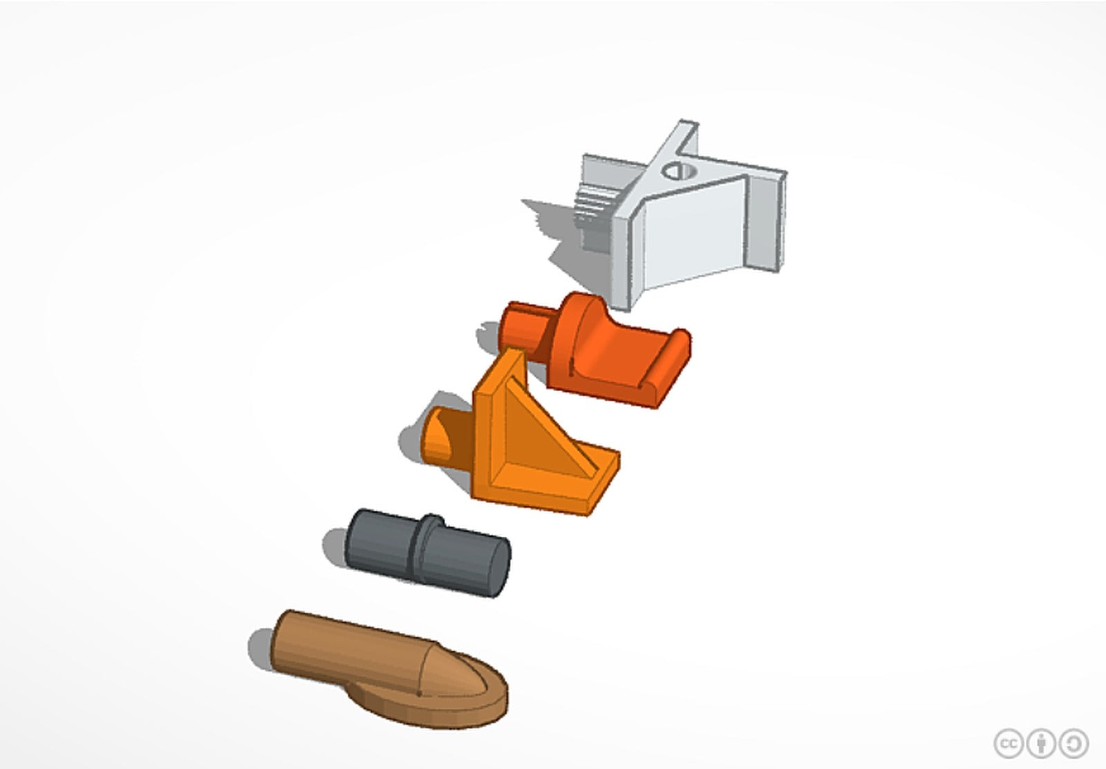 Shelf Pins – 3D Baskı Modeli