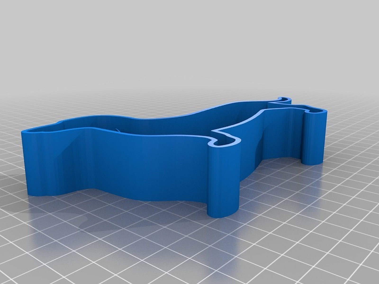 Dachshund Cookie Cutter – 3D Baskı Modeli