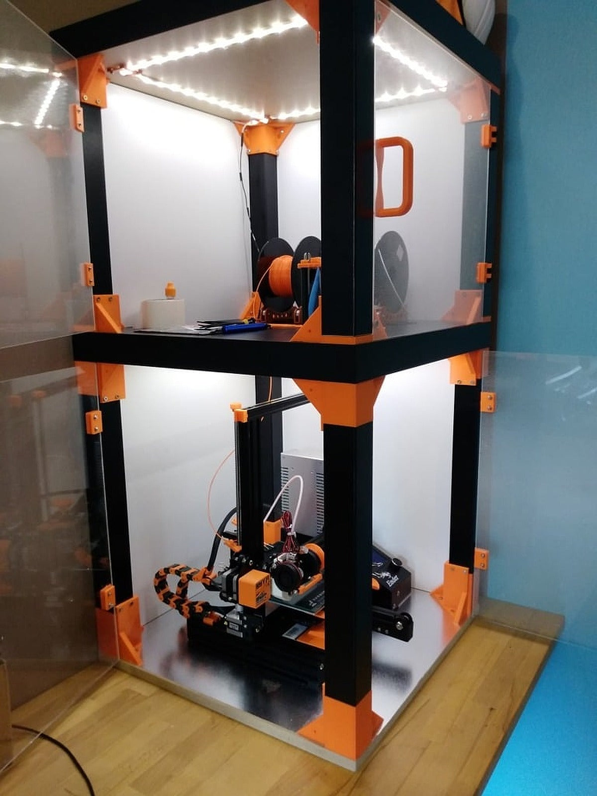 IKEA Lack Enclosure Creality Ender 3 Compilation – 3D Baskı Modeli