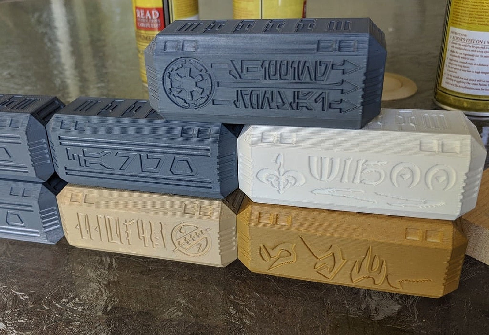 Star Wars Legion Terrain - Cargo Pods – 3D Baskı Modeli