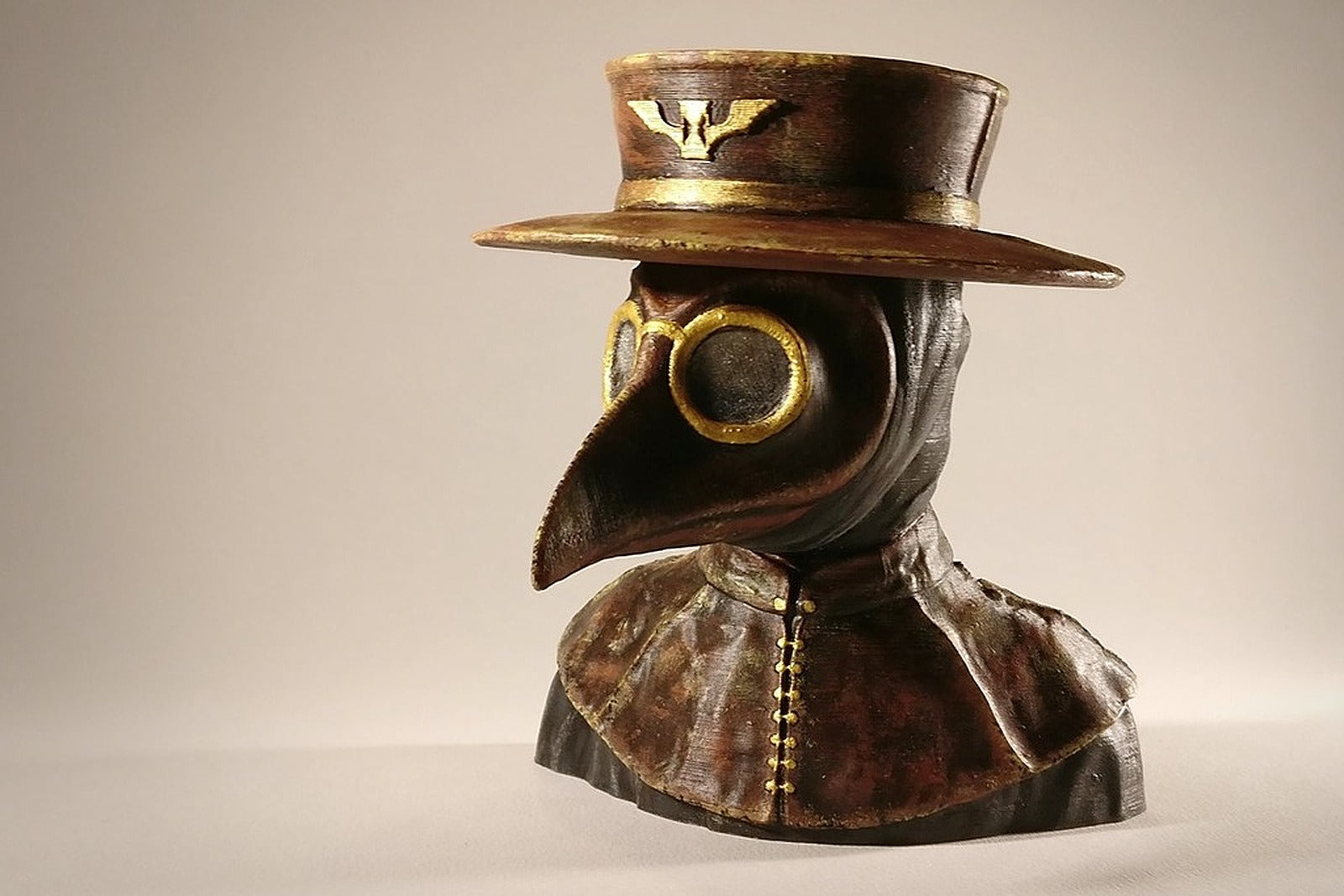 Plague Doctor bust – 3D Baskı Modeli