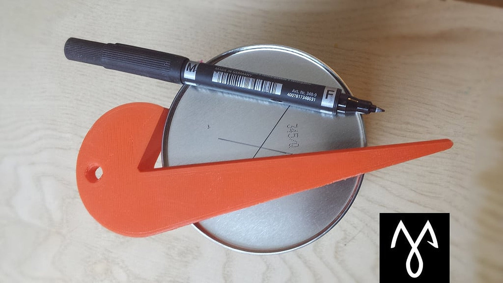 Serious Centre Finder – 3D Baskı Modeli