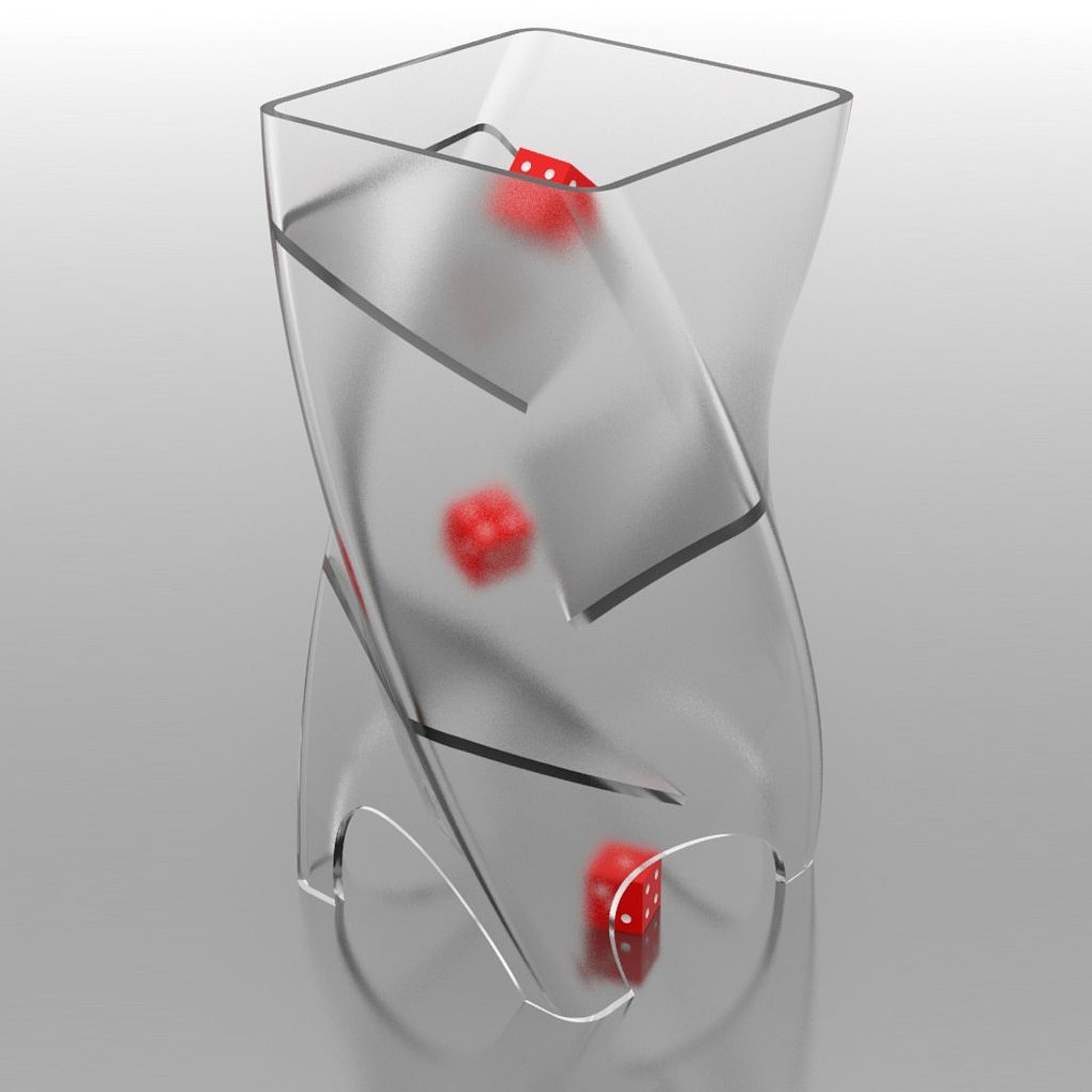 Printable Dice Tower – 3D Baskı Modeli