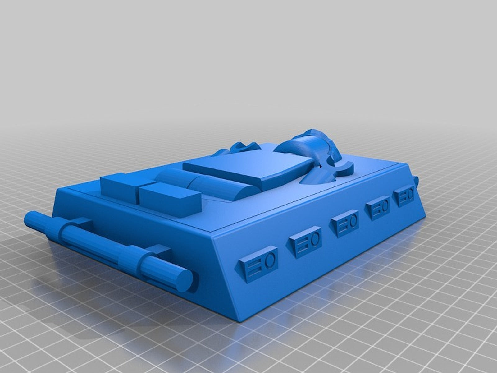 Minifig Han Solo in Carbonite – 3D Baskı Modeli