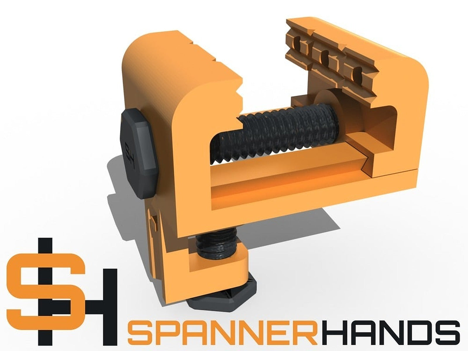 Desk / Table Mount Hobby Vice Fully 3D Printable – 3D Baskı Modeli