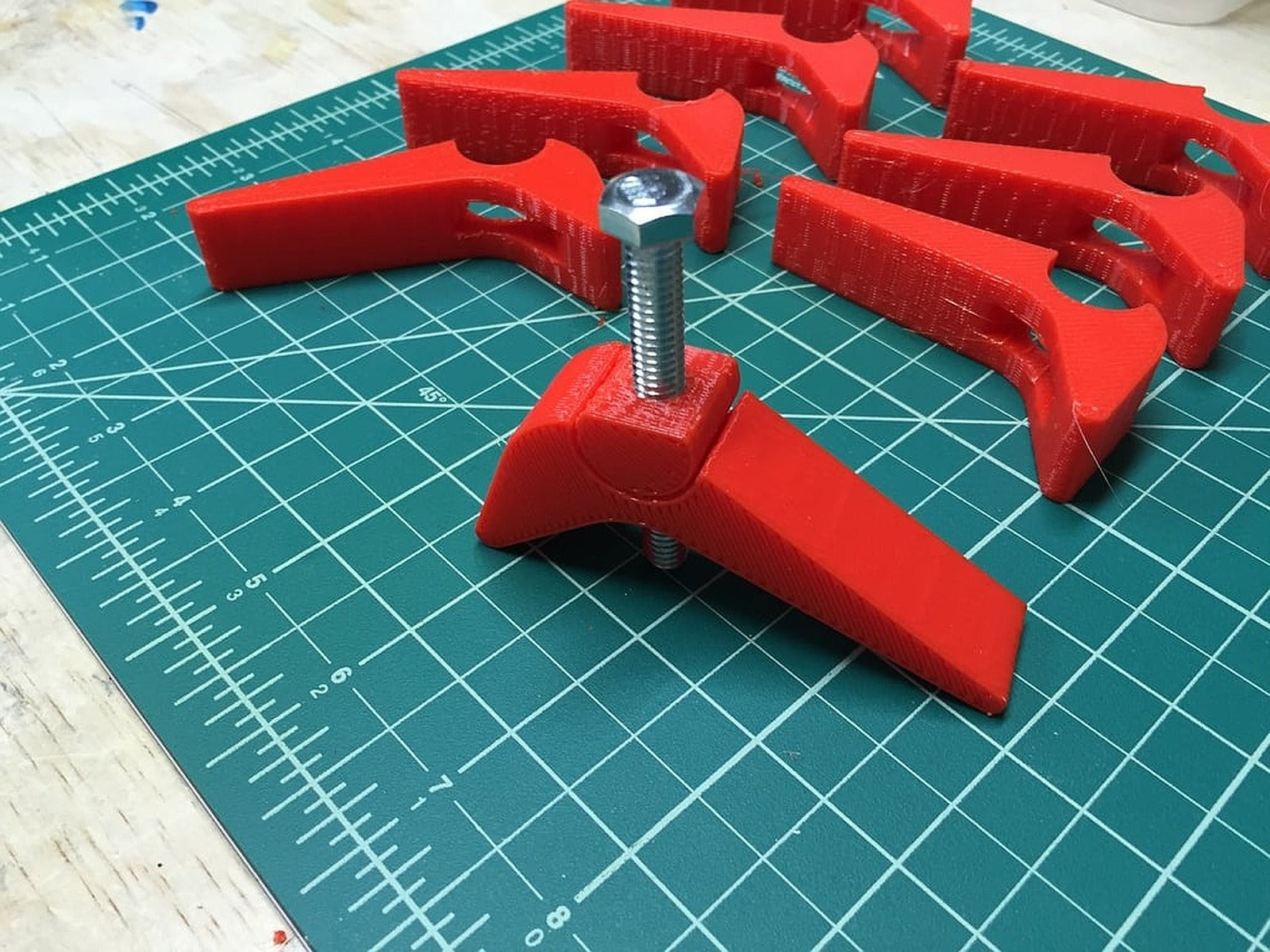 Waste Board Clamp for Shapeoko, X-Carve & Other CNC – 3D Baskı Modeli