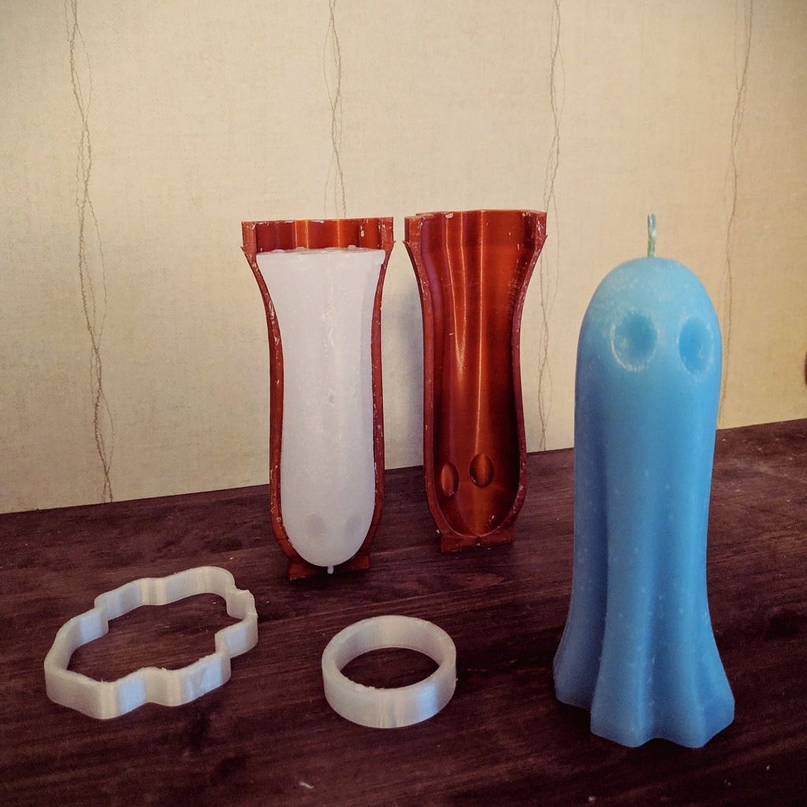 Pavel the Ghost Candle Mold – 3D Baskı Modeli