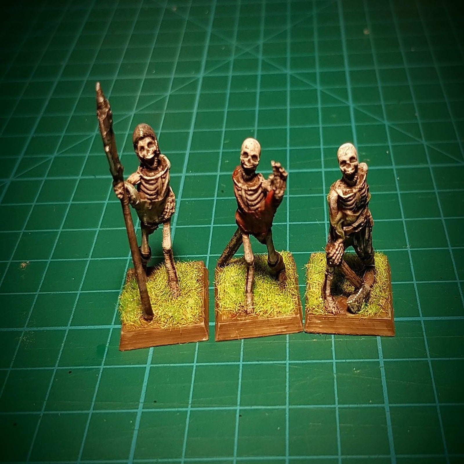 Skeletons! 28mm (No supports needed) – 3D Baskı Modeli