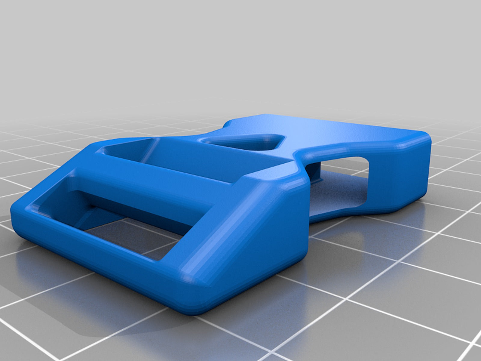 Buckle 20mm (Probably the best on thingiverse) – 3D Baskı Modeli