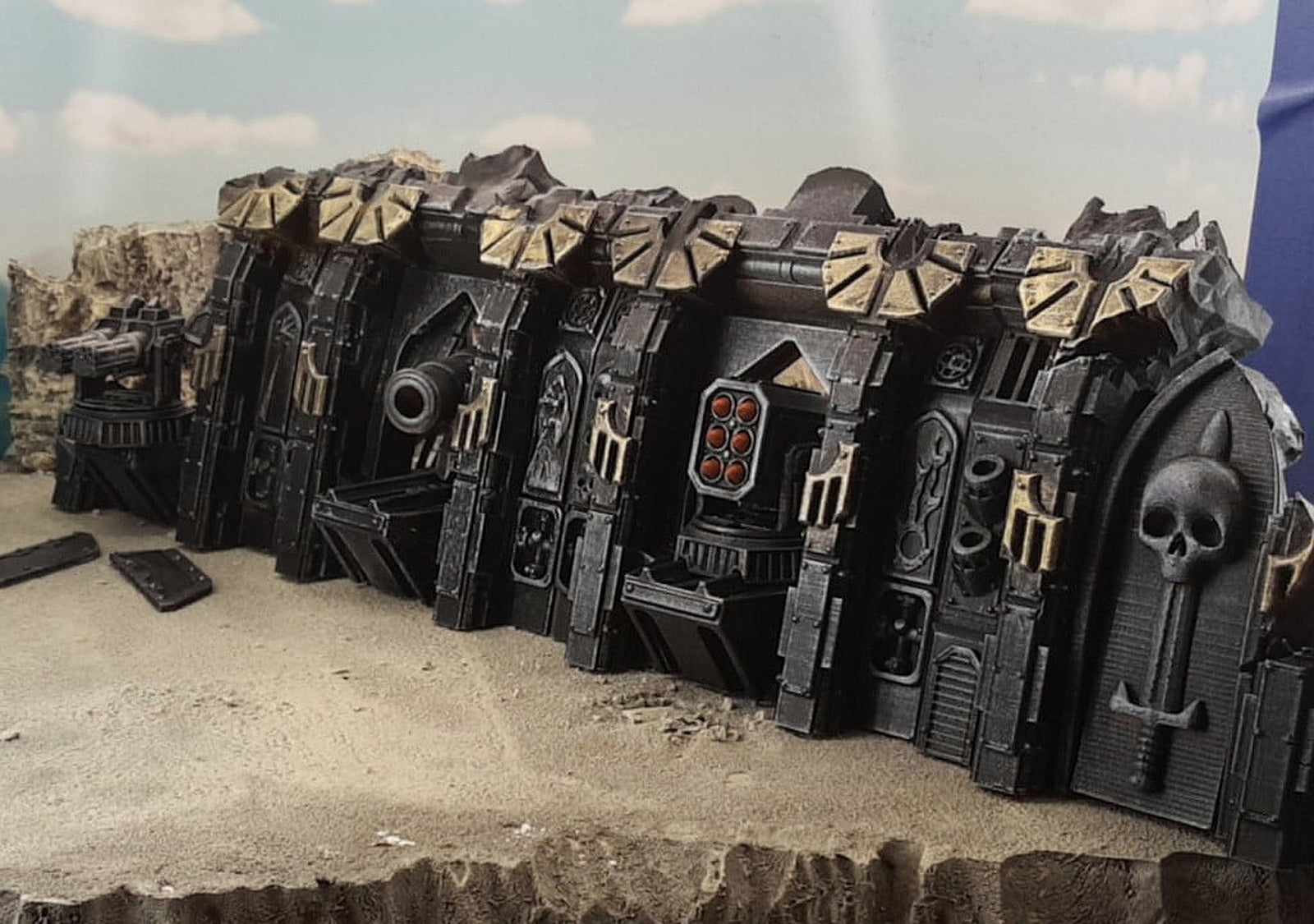 Gothic spaceship wreck A – 3D Baskı Modeli